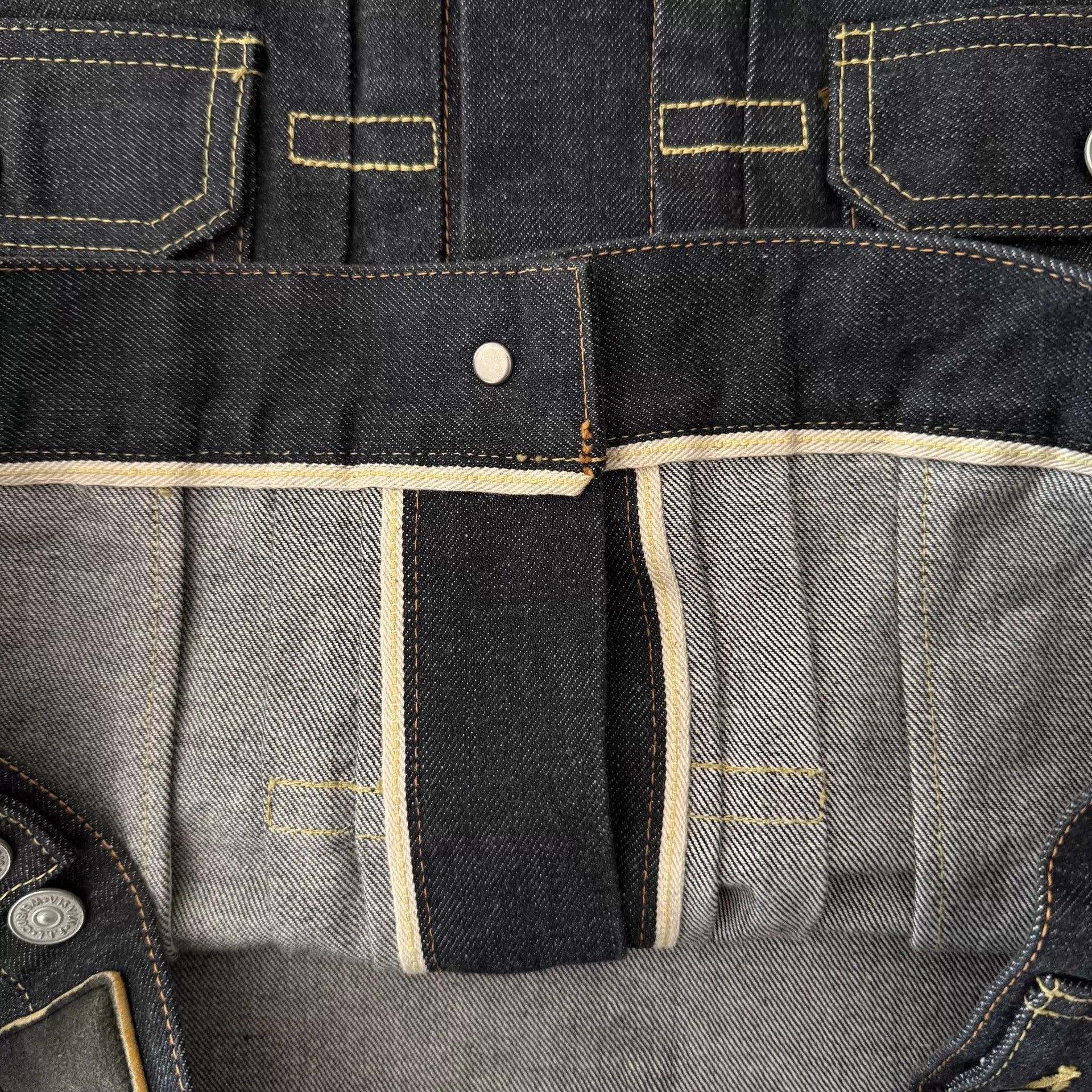 Visvim Visvim 101 21AW Black Raw Denim Jacket Type 2 Size US M / EU 48-50 / 2 - 7 Thumbnail