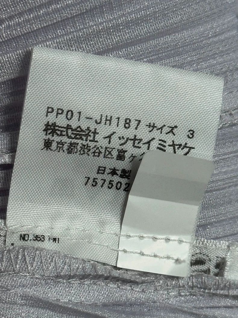 Issey Miyake Issey Miyake size:3 A light grey single-sided slit dress w Size S / US 4 / IT 40 - 5 Thumbnail