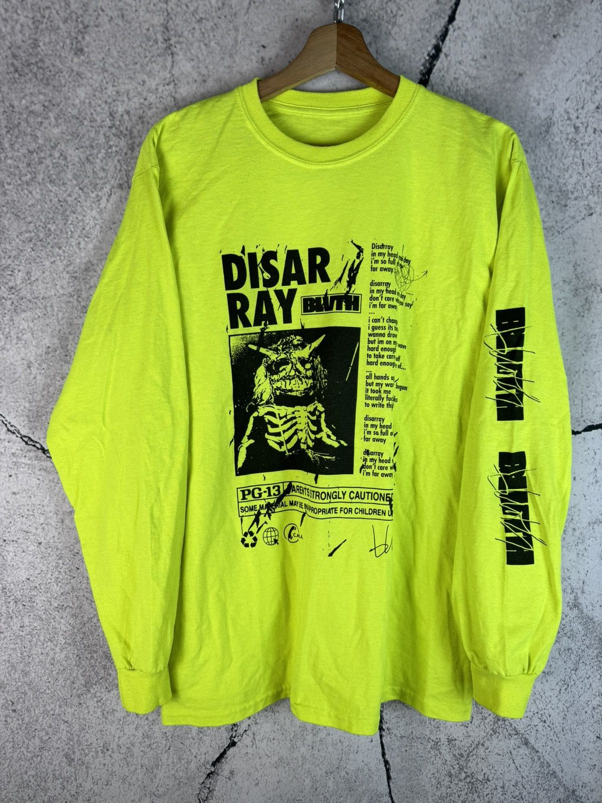 Band Tees × Vintage Vintage Disarray long sleeve heavy metal band tour Size US M / EU 48-50 / 2 - 1 Thumbnail