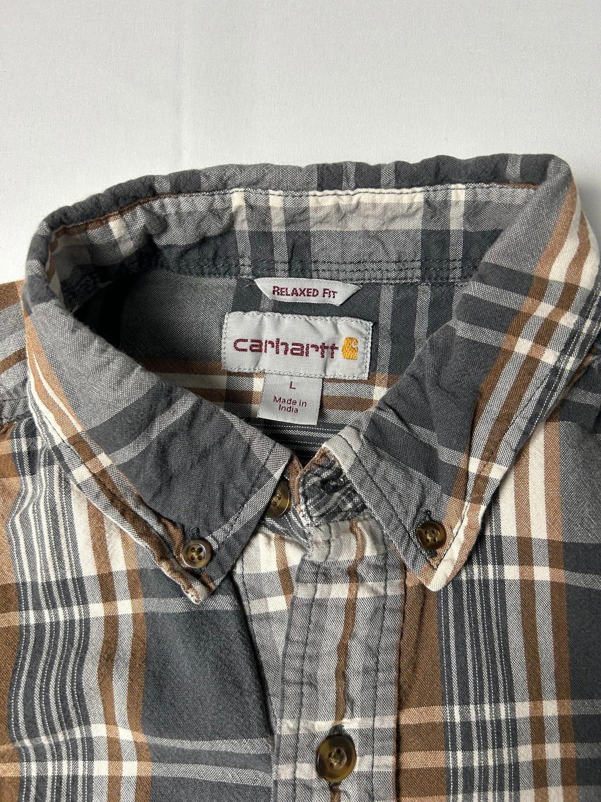 Carhartt Carhartt Pocket Shirt Heavyweight Overshirt Workwear Check Size US L / EU 52-54 / 3 - 4 Thumbnail