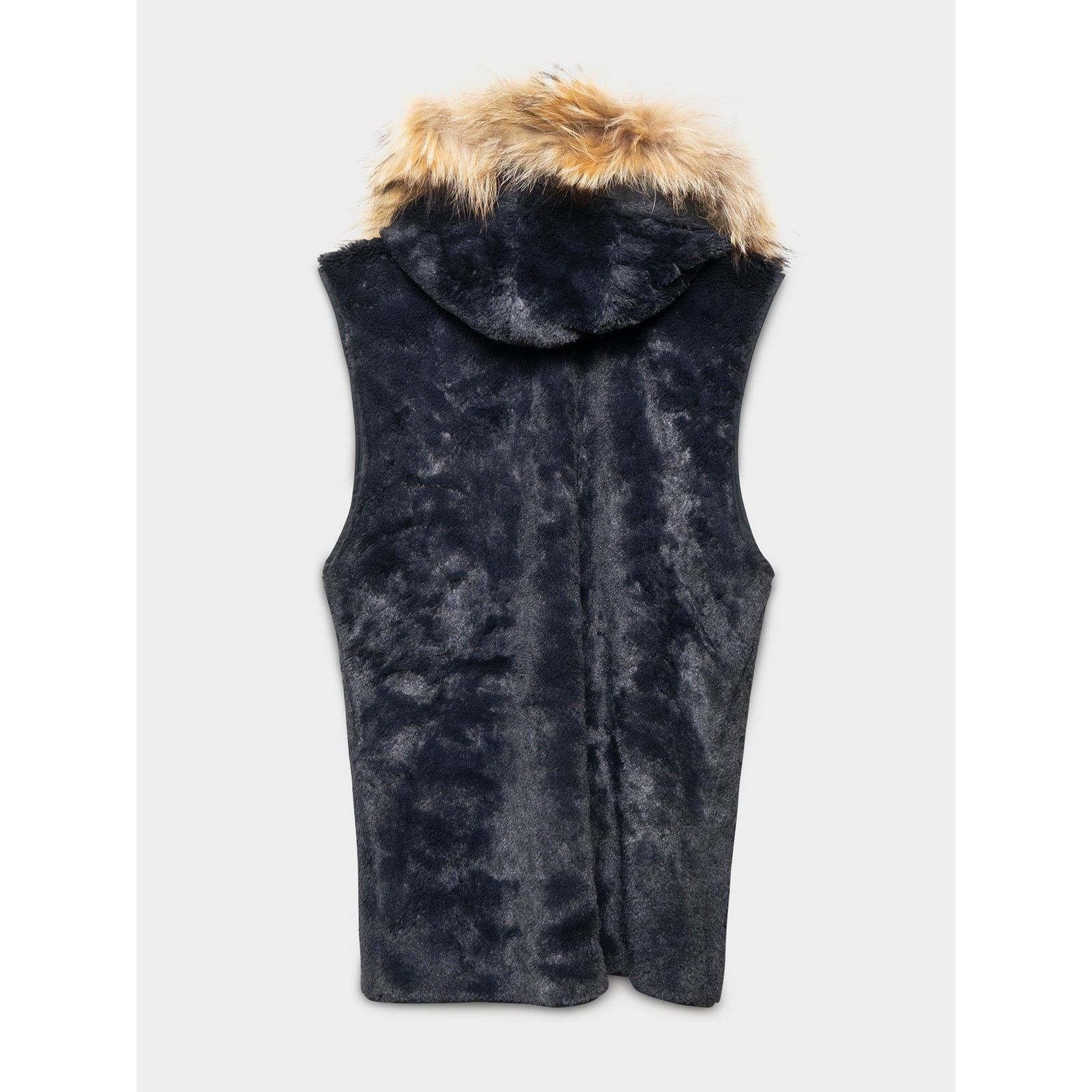 PPFM Fur Hooded Vest Size US L / EU 52-54 / 3 - 2 Thumbnail