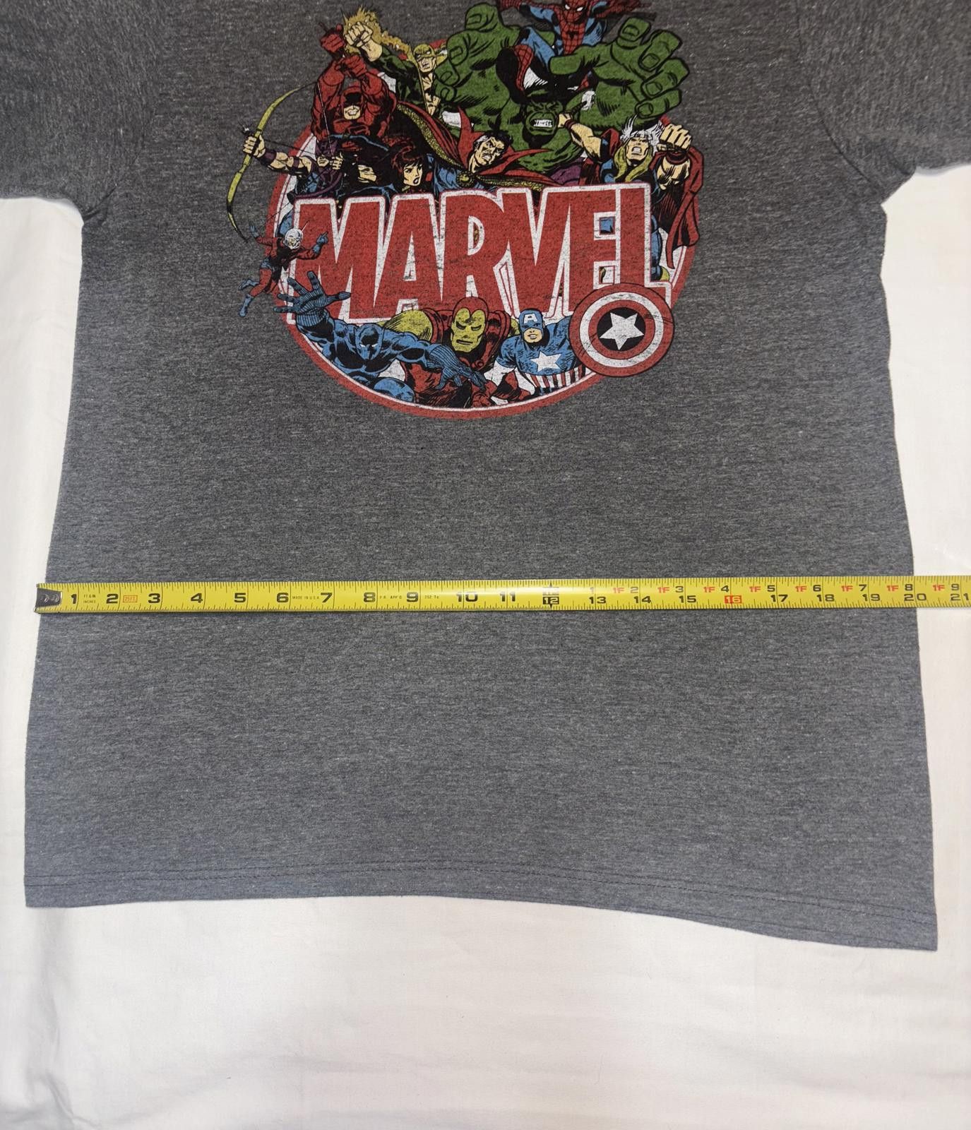 Marvel Comics Marvel Graphic T-Shirt – Iconic Superheroes Design Size US M / EU 48-50 / 2 - 7 Thumbnail