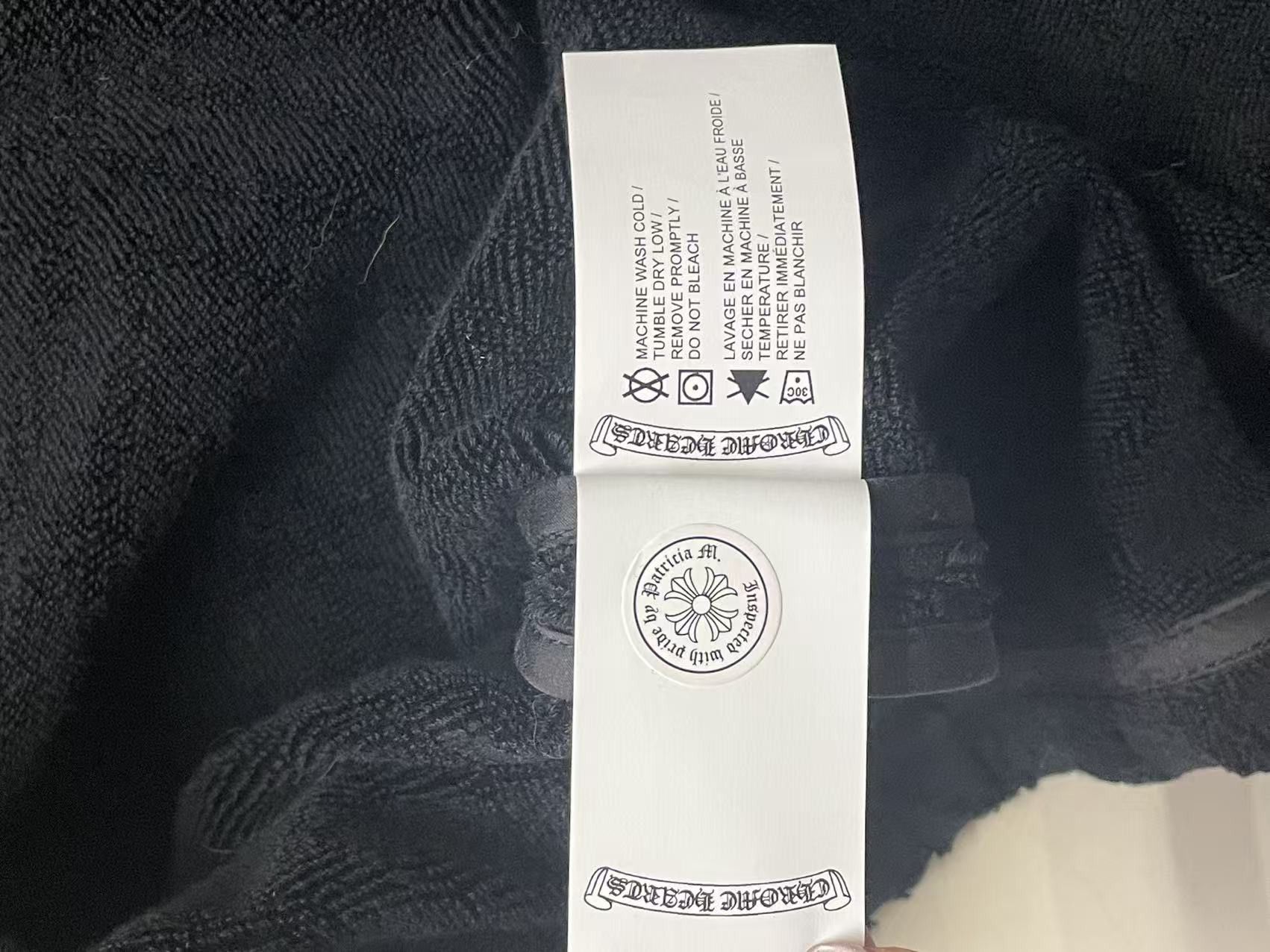 Chrome Hearts Chrome Hearts Black Terry Plus Monogram Short Sleeve Shirt Size US L / EU 52-54 / 3 - 11 Thumbnail
