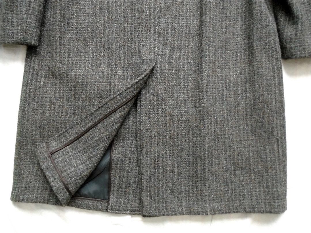 Harris Tweed Harris Tweed Wool overcoat guncheck size 38/40 Size US M / EU 48-50 / 2 - 7 Thumbnail