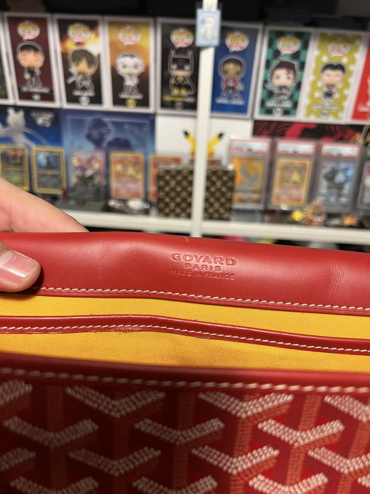 Goyard Goyard Belvedere MM Red Size ONE SIZE - 9 Thumbnail
