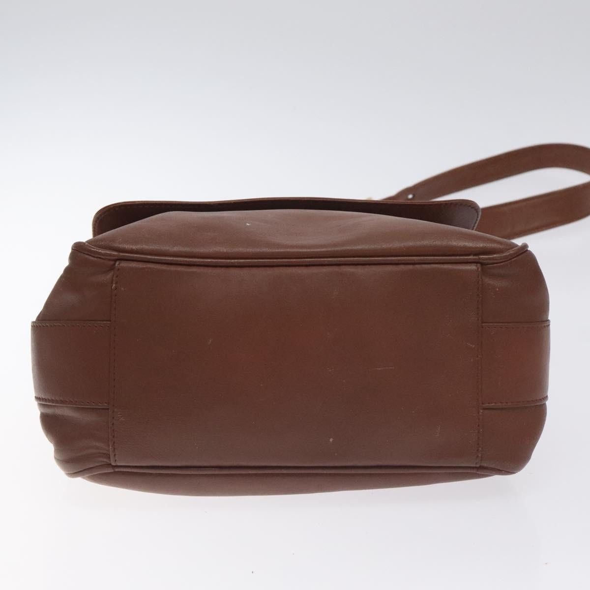 Gucci GUCCI Bamboo Shoulder Bag Leather Brown Gold 001 14 001 14 Size ONE SIZE - 9 Thumbnail