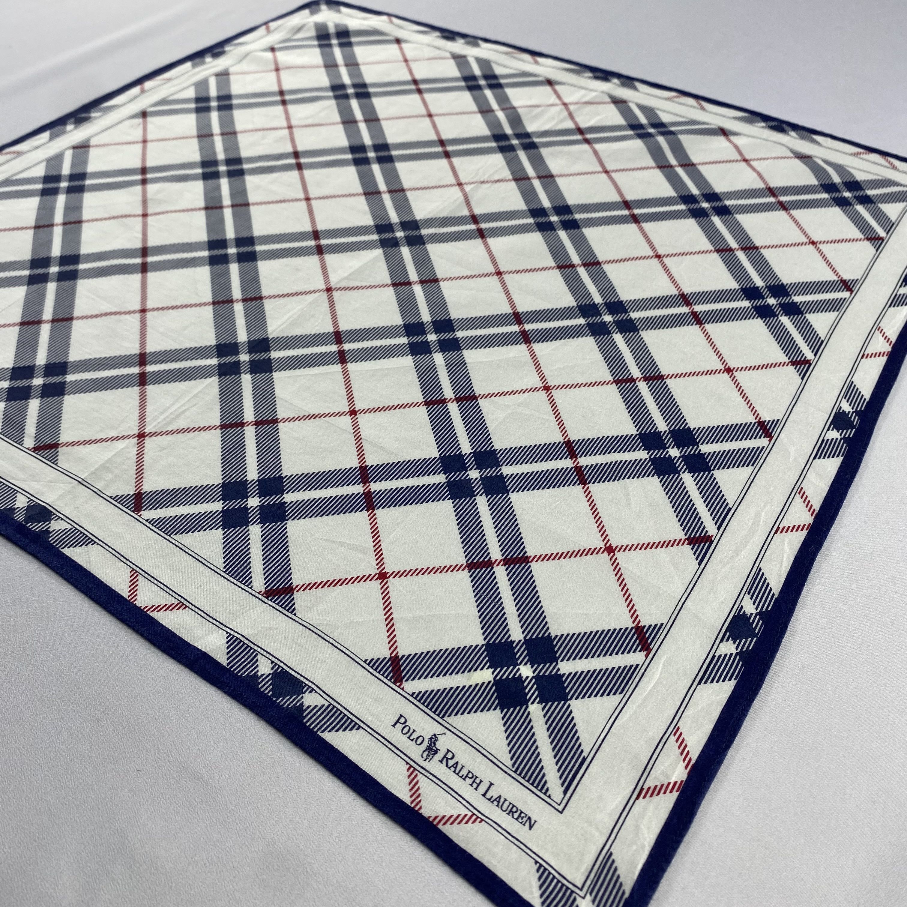 Polo Ralph Lauren × Vintage Polo ralph Lauren Neckerchief / Bandana / Handkerchief-P948 Size ONE SIZE - 2 Thumbnail