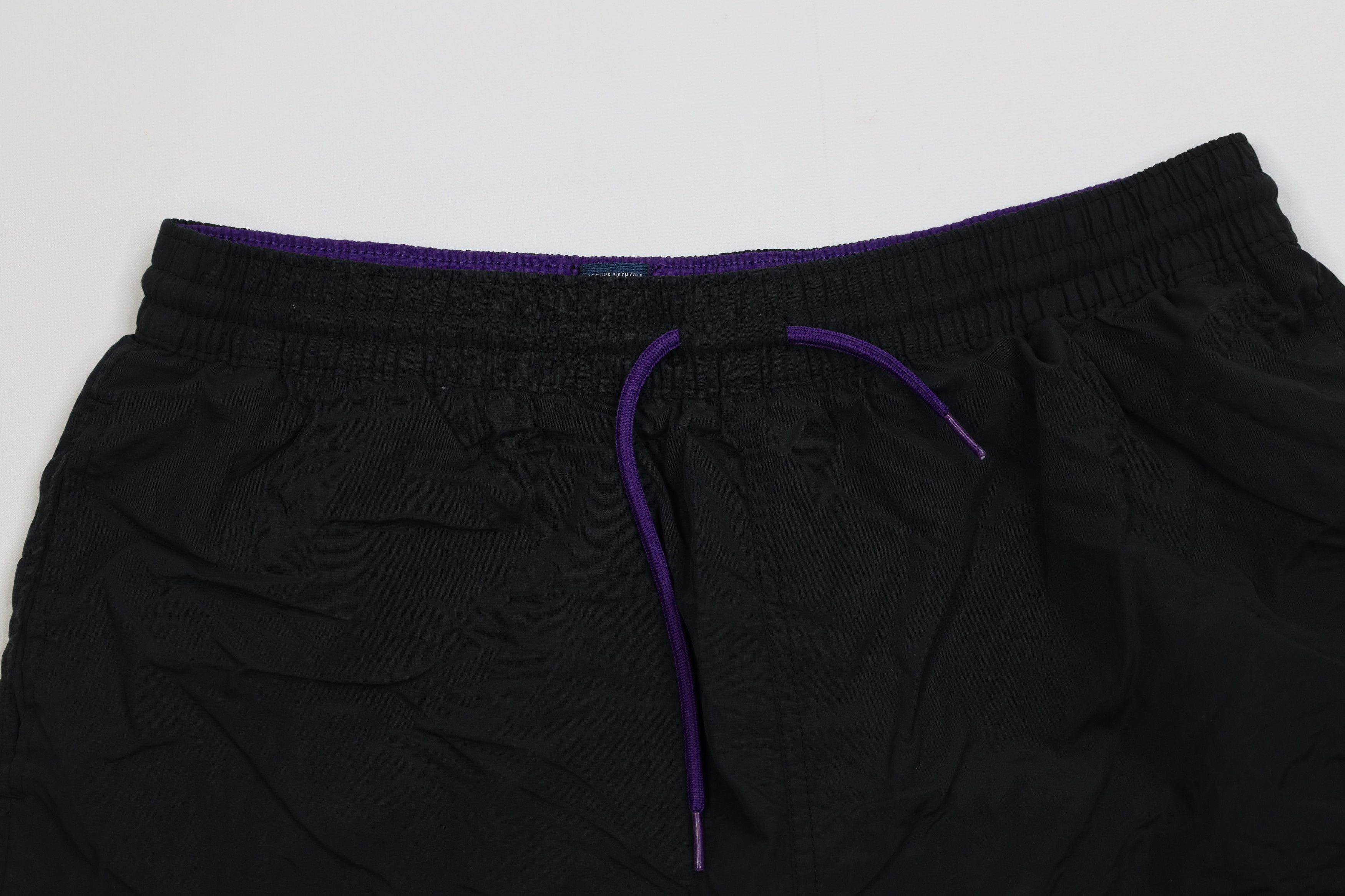 Ralph Lauren Vintage 90s Ralph Lauren Above Knee Swim Trunks Shorts Black Size US 36 / EU 52 - 2 Thumbnail