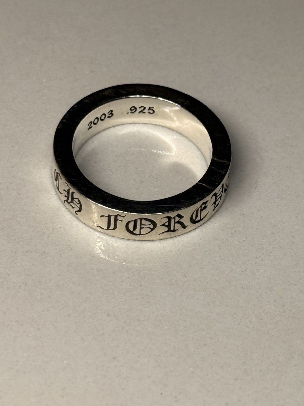 Chrome Hearts 9 Chrome Hearts Spacer Ring Size ONE SIZE - 2 Thumbnail