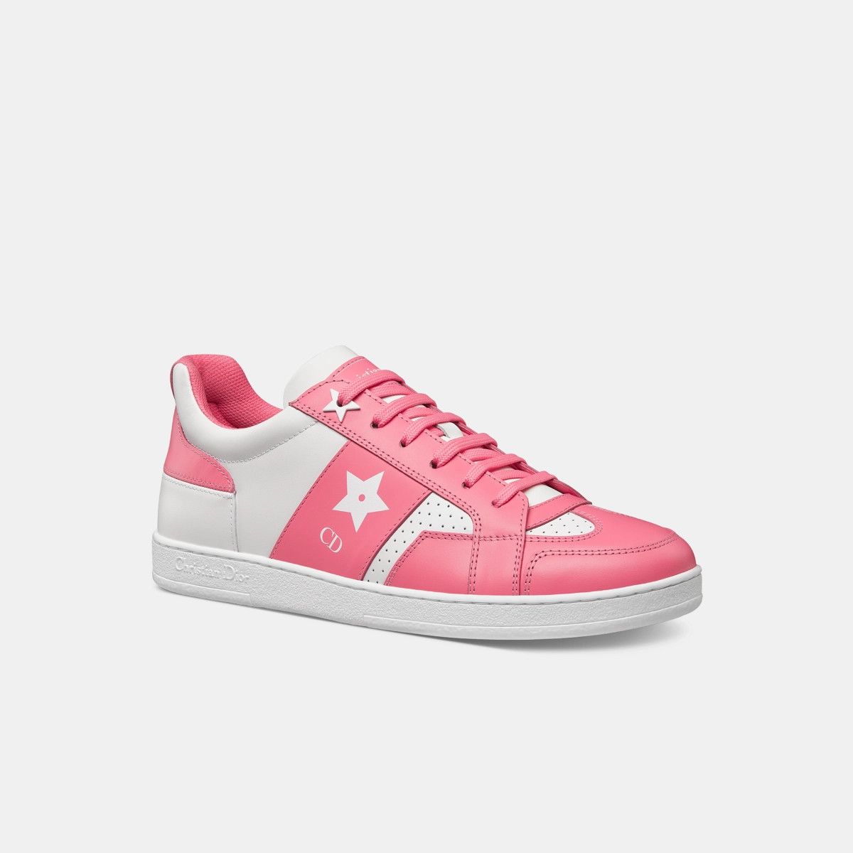 Dior o1bcso1str0226 Dior Star Sneaker in White/Candy Pink Size US 8 / IT 38 - 2 Thumbnail