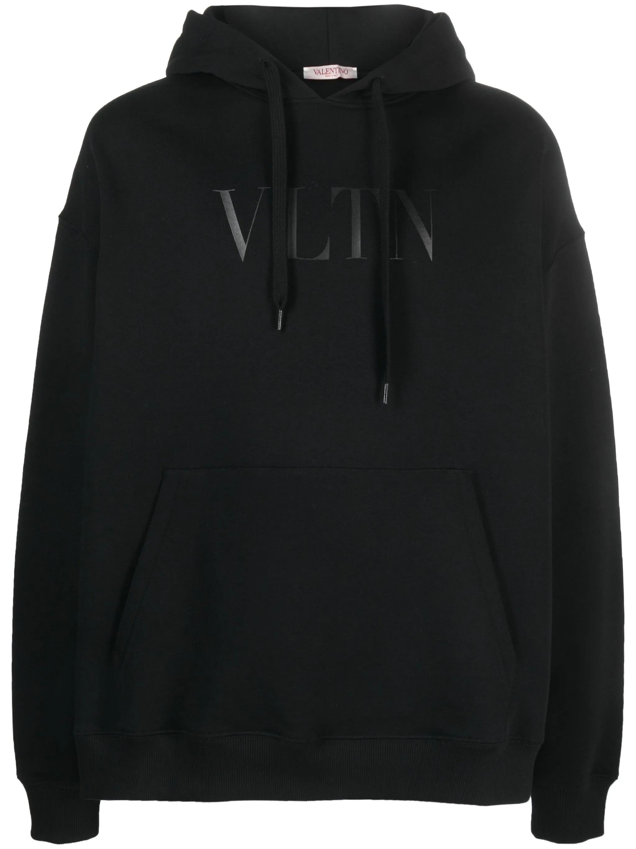 Valentino o1y0525 Logo Hoodie in Black Size US L / EU 52-54 / 3 - 1 Thumbnail