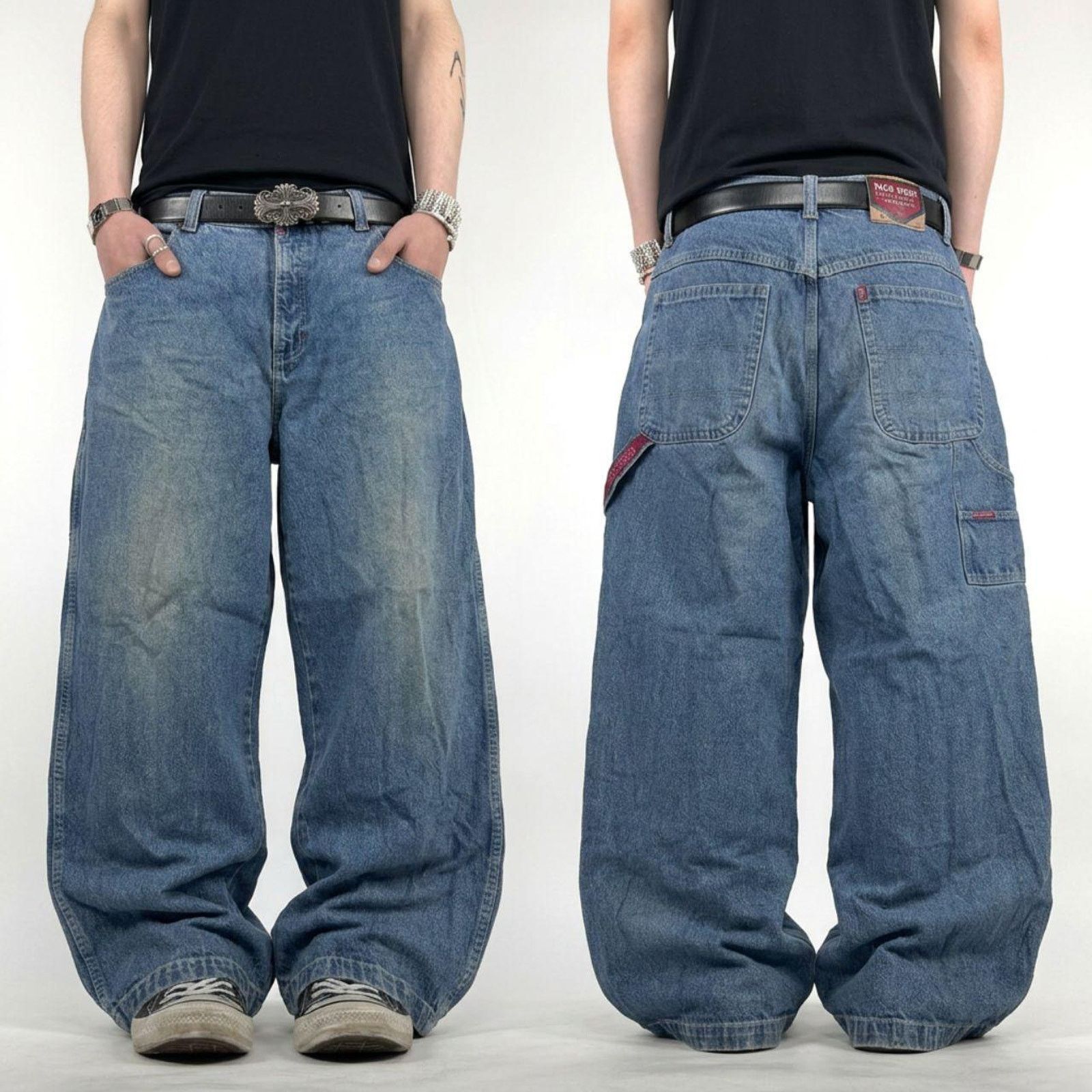 JNCO × Japanese Brand × Vintage Vintage Y2K Paco Jeans Baggy