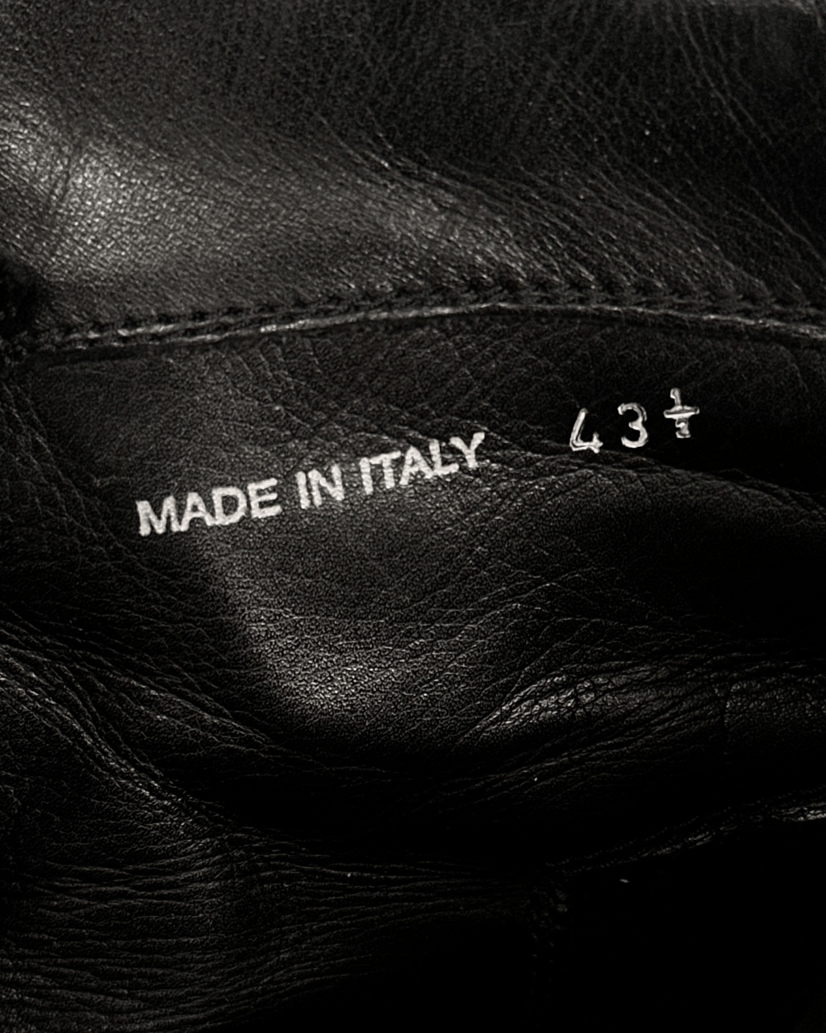Rick Owens Rick Owens Staple Short Tongue Black Milk Geobasket Size US 10.5 / EU 43-44 - 10 Thumbnail