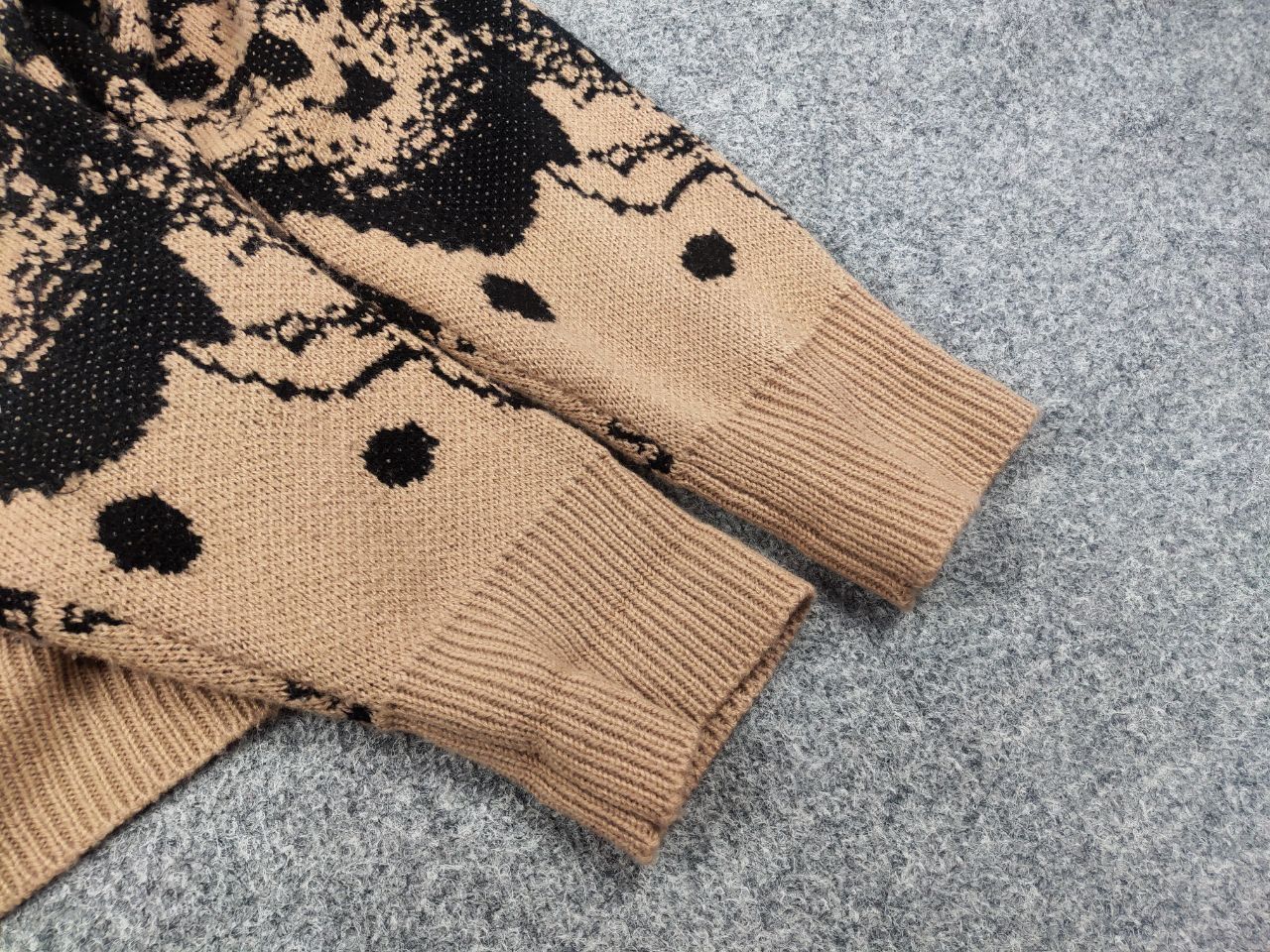 If Six Was Nine Vintage Japan hysteric glamour Style Knit Pattern Cardigan Size US M / EU 48-50 / 2 - 9 Thumbnail