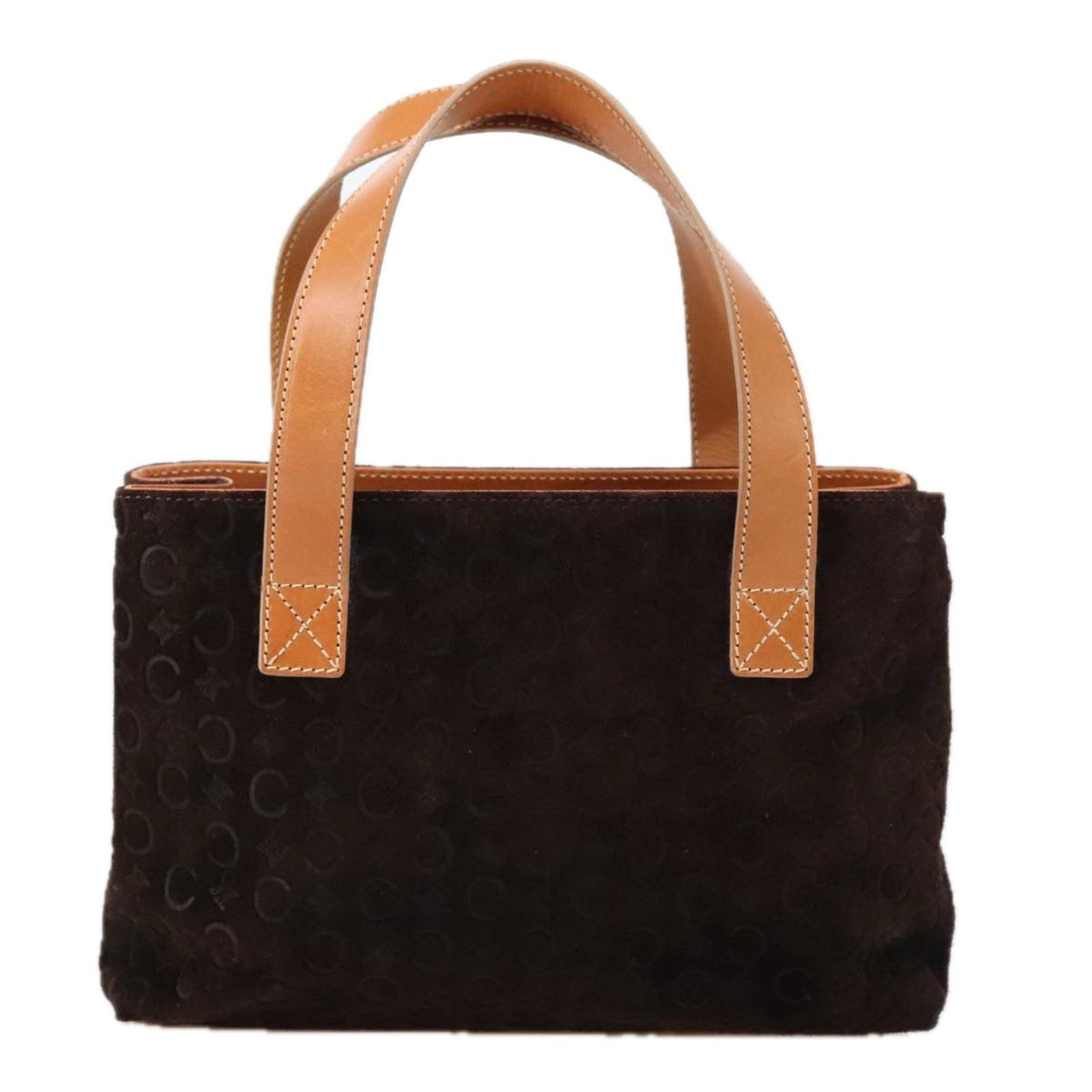 Celine C Logo Suede Tote Model Suede C Logo