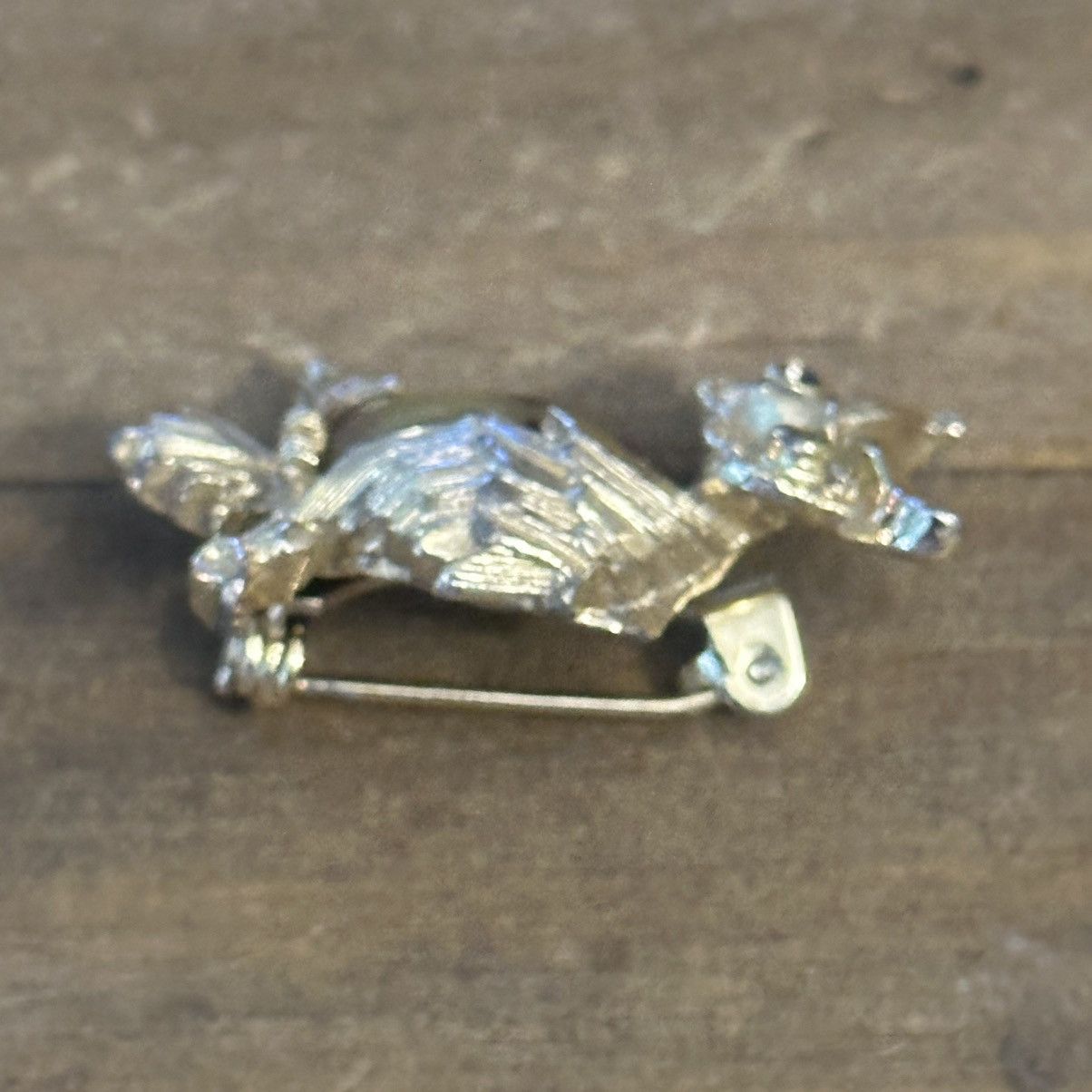 Other × Vintage Vintage Gerry’s marbled stone perching owl brooch Size ONE SIZE - 6 Thumbnail