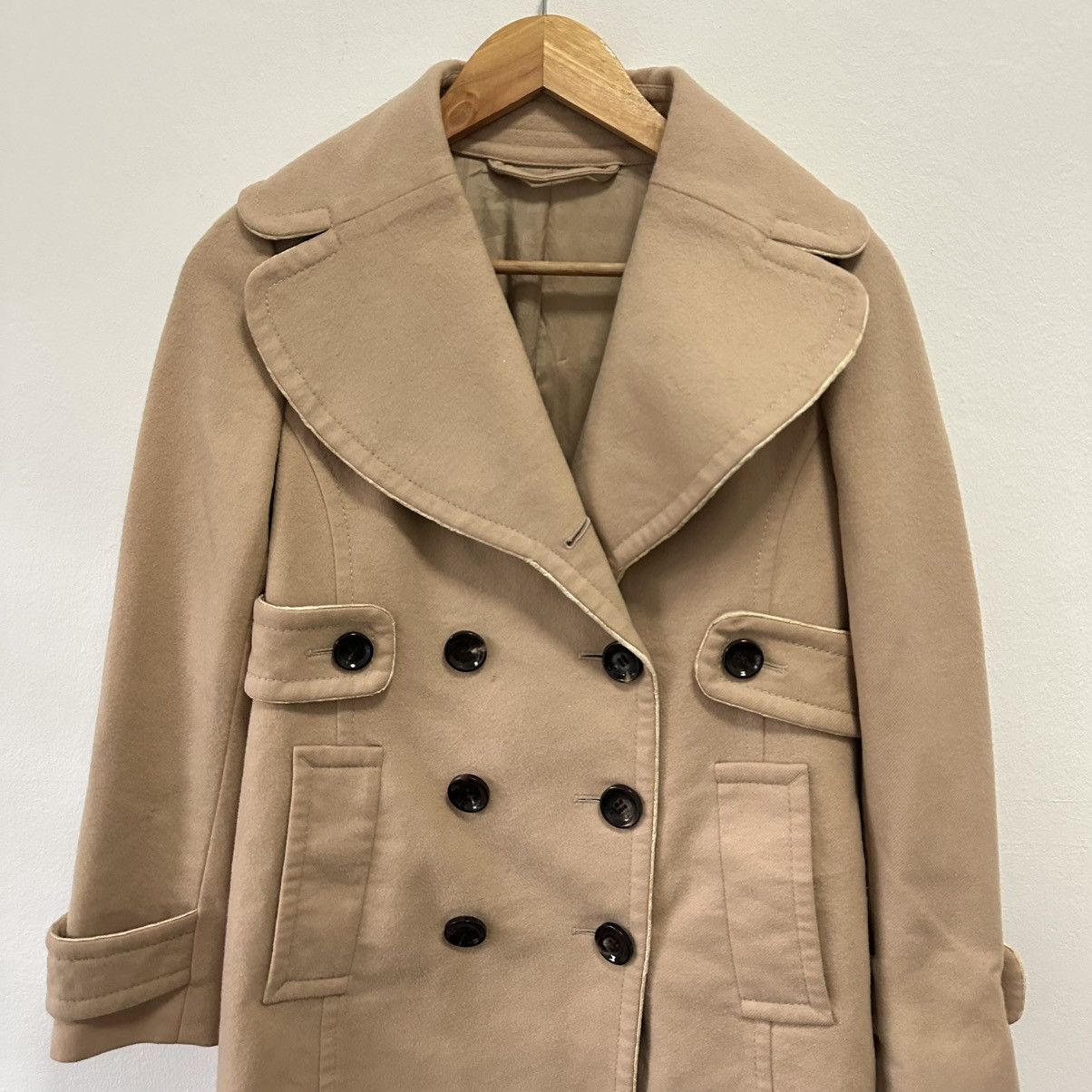Burberry Burberry Black Label Double-Breasted Coat Jacket Size US M / EU 48-50 / 2 - 2 Thumbnail