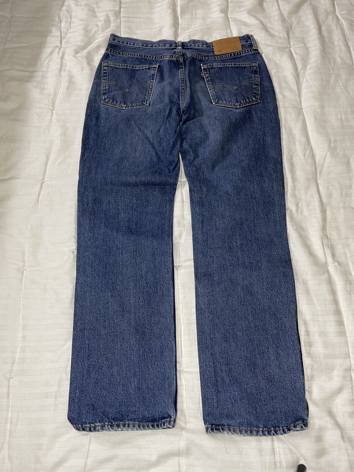 Handmade Vintage Custom Hand Made Matrix Custom Jeans Denim Size US 32 / EU 48 - 15 Thumbnail