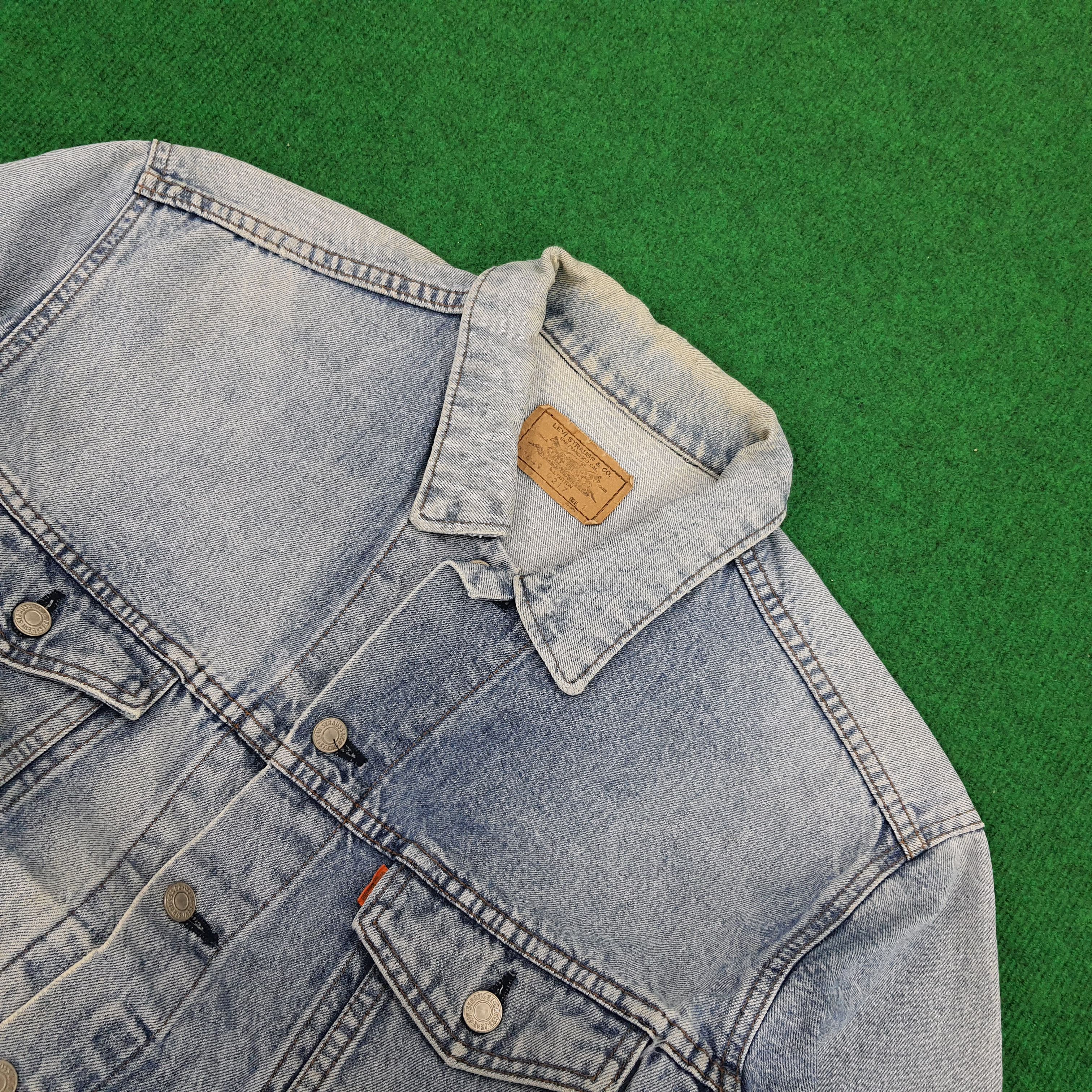Japanese Brand × Levi's Vintage Levi's x Number Nine Custom Logo Denim Jacket Size US XL / EU 56 / 4 - 4 Thumbnail