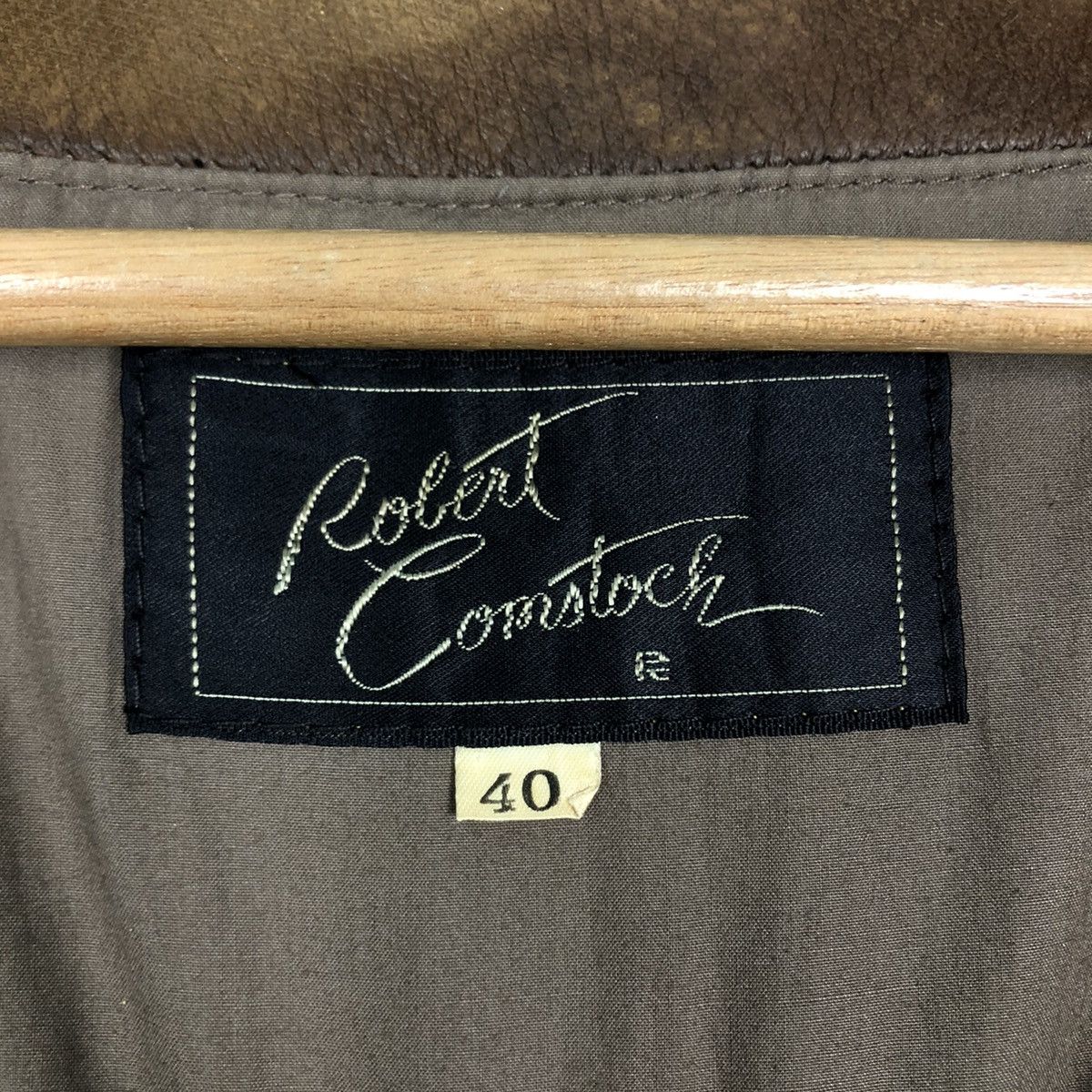 Japanese Brand 🔥Vintage 60’s Fly Genuine Leather Jacket Robert Comstock Size US M / EU 48-50 / 2 - 18 Thumbnail