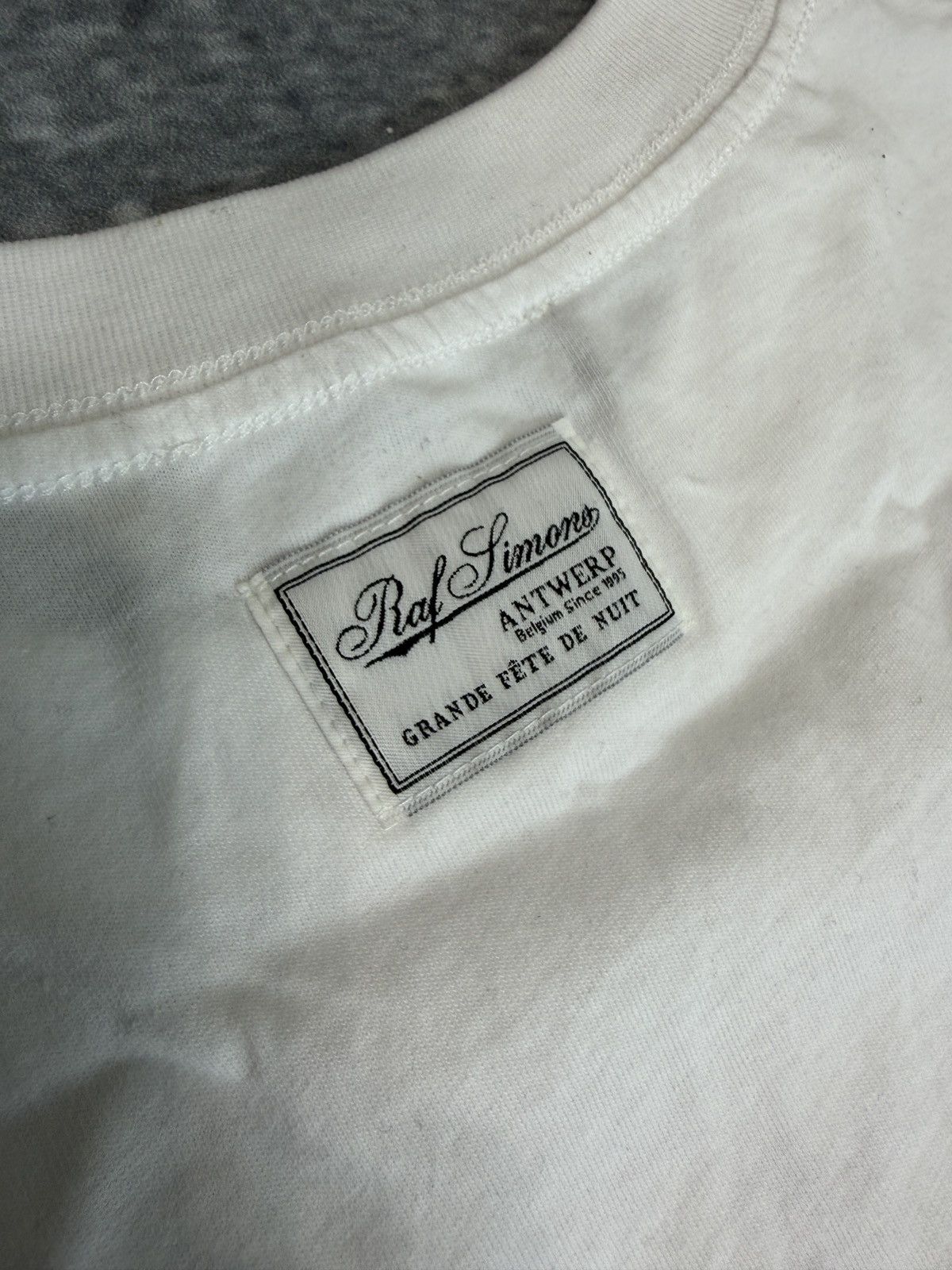 Raf Simons Raf Simons Altered Reality T-shirt White Size US S / EU 44-46 / 1 - 8 Thumbnail