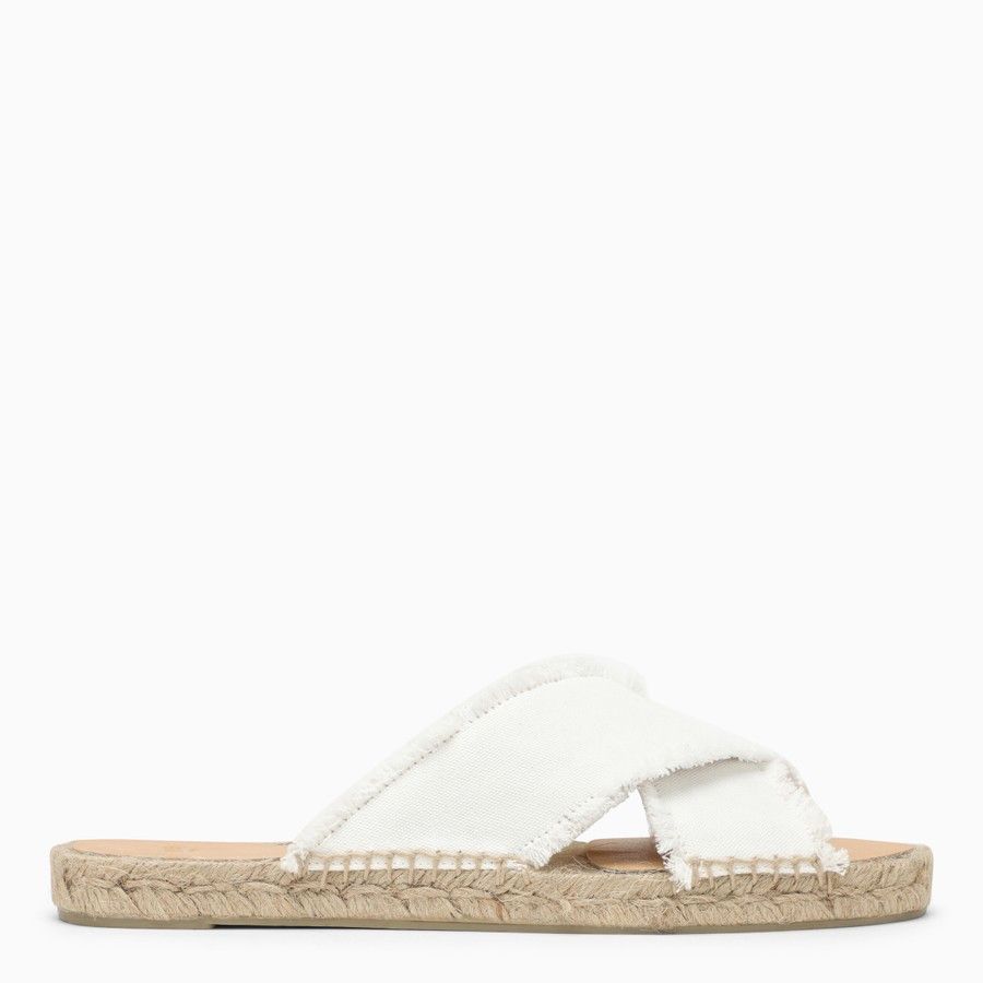 Castaner o1d2blof0824 Slip On in White Size US 7 / IT 37 - 2 Thumbnail