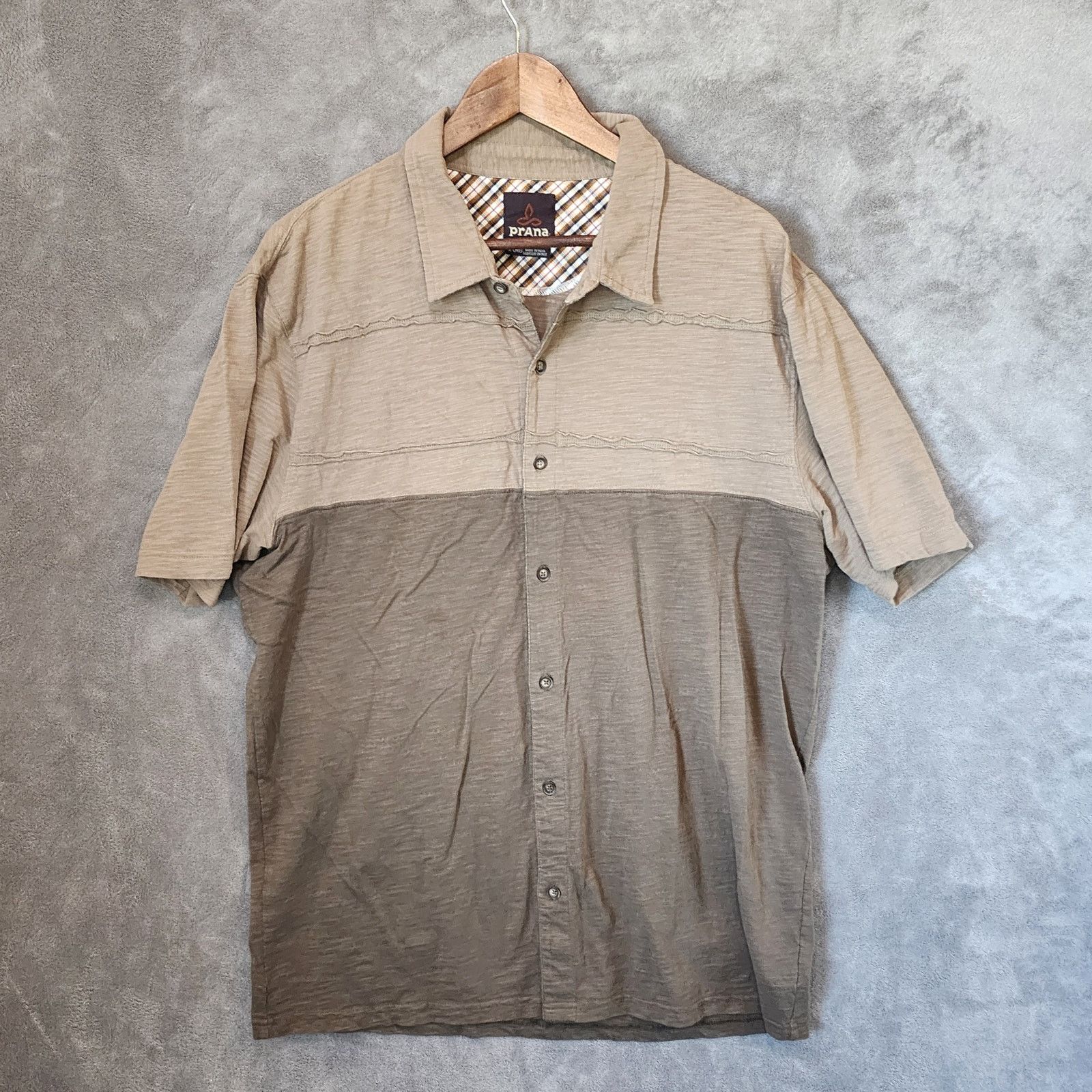 Prana Prana Men's XL Organic Cotton Button-Up Shirt Size US XL / EU 56 / 4 - 1 Thumbnail