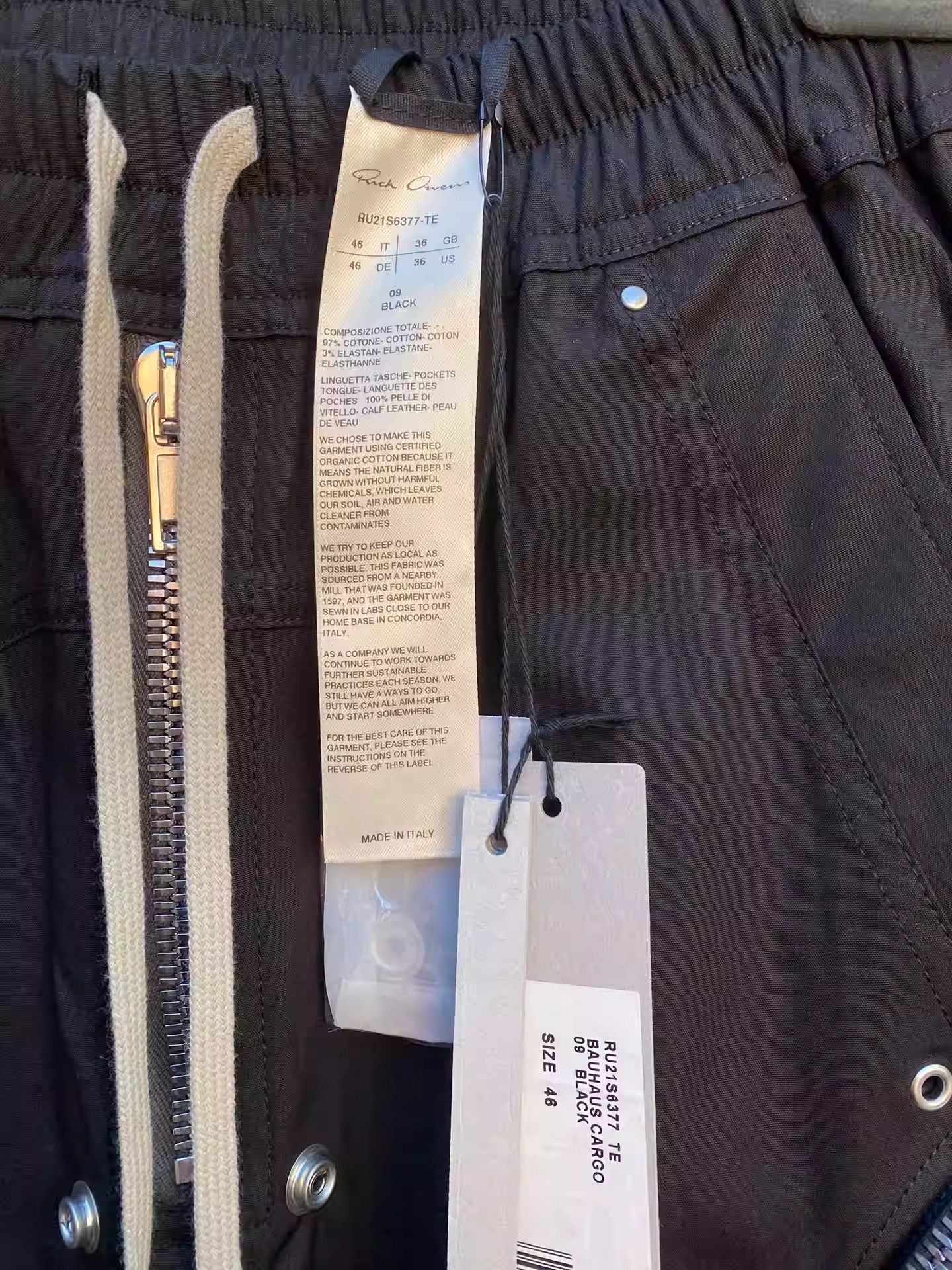 Rick Owens Rick Owens mainline five zippers-2505 Size US 30 / EU 46 - 3 Thumbnail