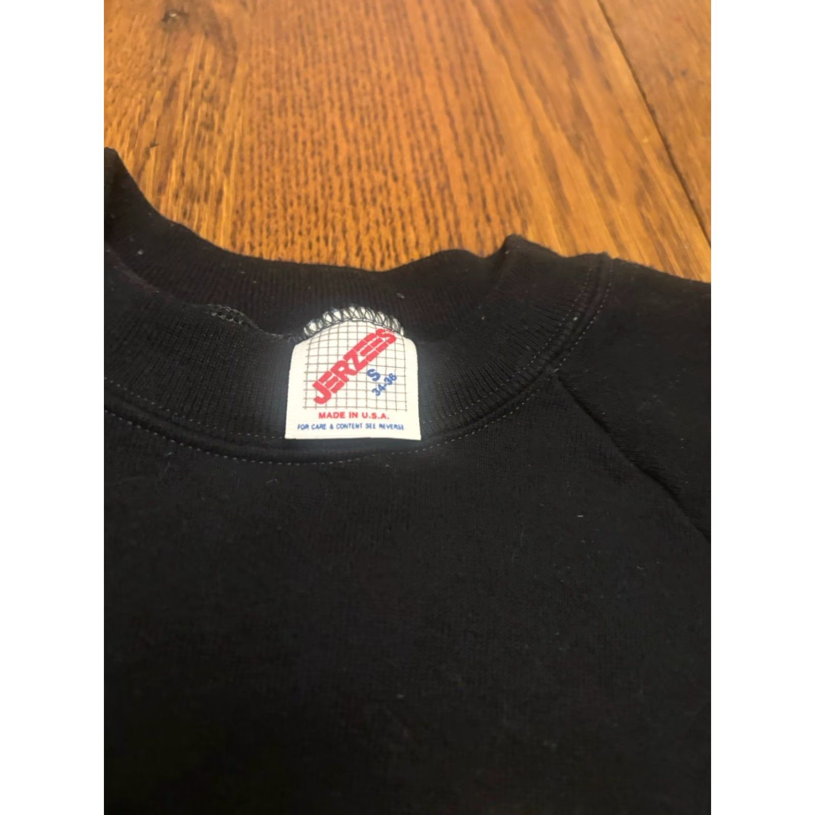 Jerzees VINTAGE Jerzees Sweatshirt 80s Piedmont Airlines Crewneck S Black Cotton Fleece Logo Mens Pullover Size S Size US S / EU 44-46 / 1 - 2 Thumbnail