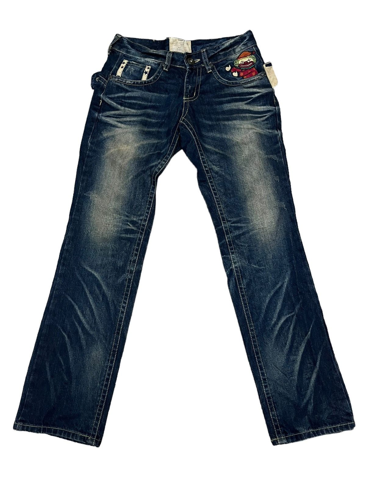 Japanese Brand LOLITA JEANS X BEAST CUSTOM DESIGN JEANS Size US 30 / EU 46 - 2 Thumbnail