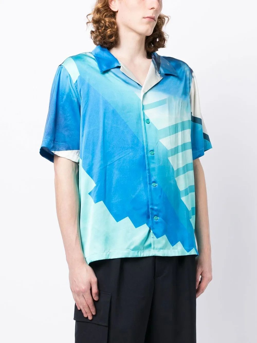 Other Abstract-Print Short-Sleeved Shirt Size US L / EU 52-54 / 3 - 1 Thumbnail