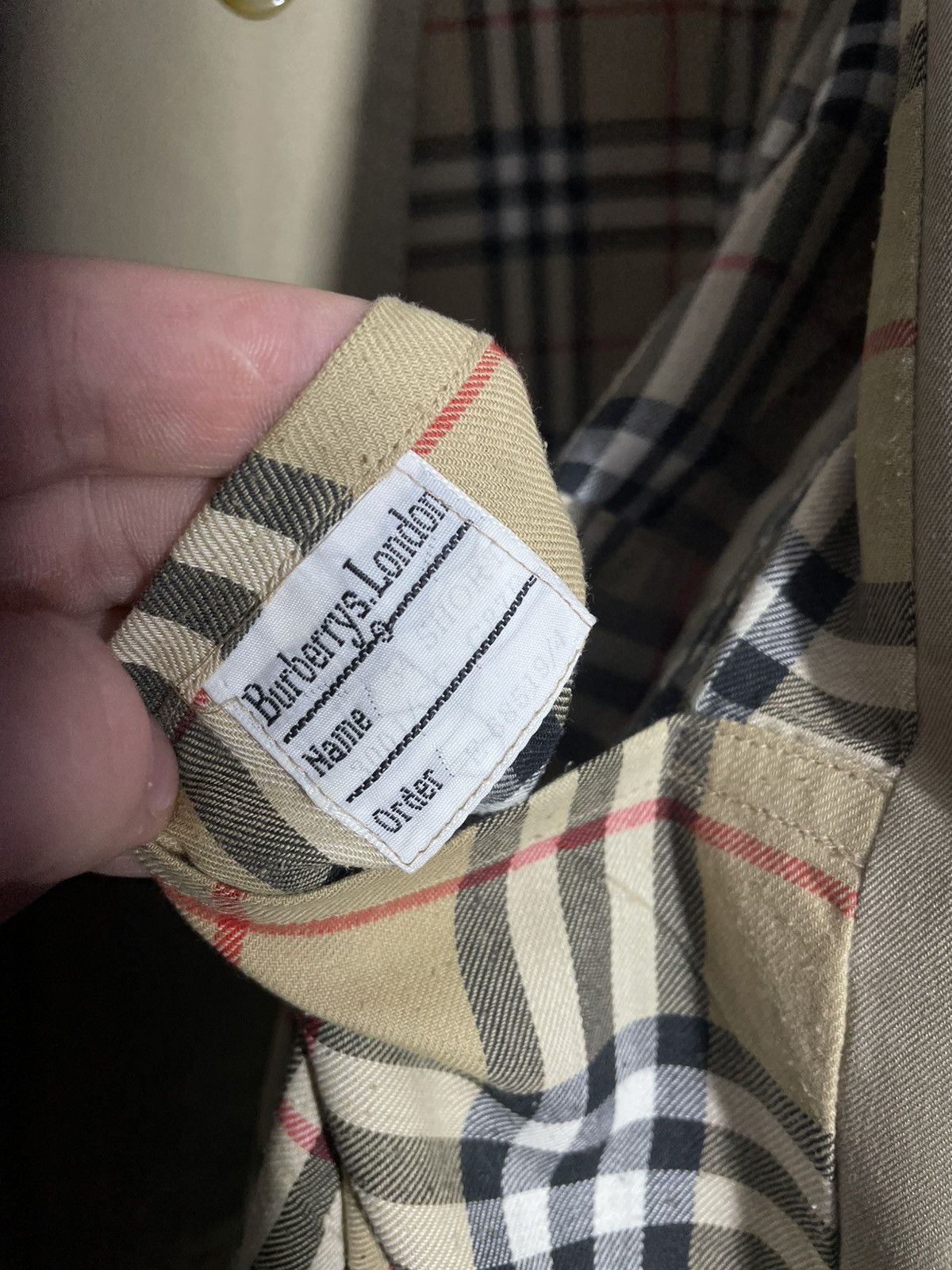 Burberry × Vintage Vintage Burberry beige trench coat men’s size 54 Size US L / EU 52-54 / 3 - 17 Thumbnail