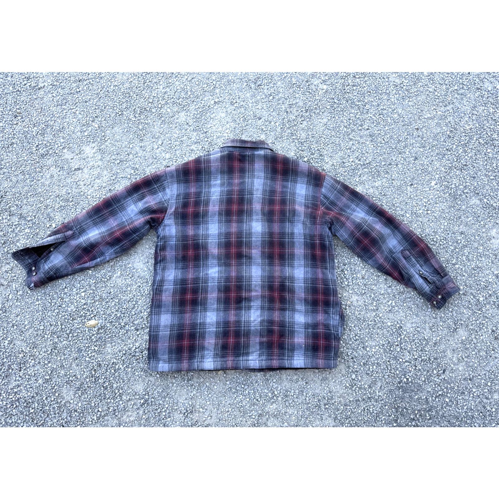St. Johns Bay St Johns Bay Jacket Mens LG Plaid Quilt Flannel Workwear Y2K Size US L / EU 52-54 / 3 - 2 Thumbnail