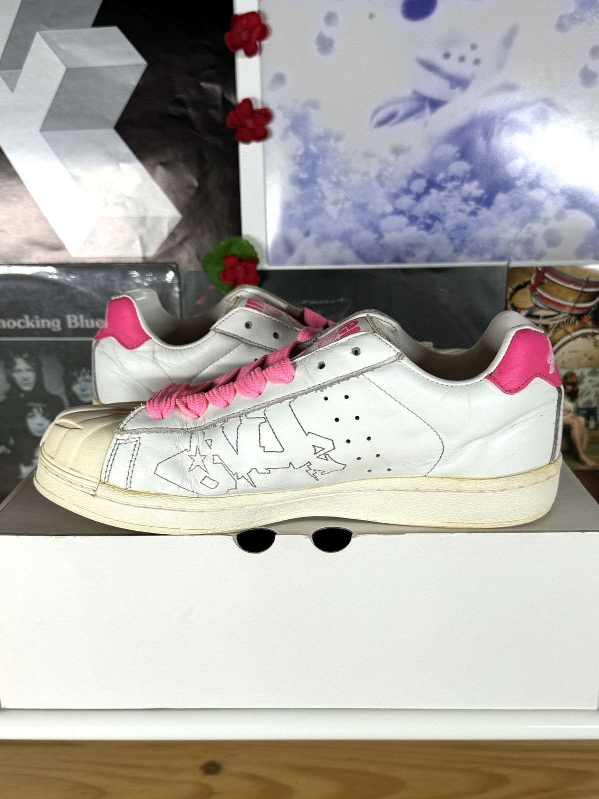 Bape × Undercover 2001 Generation Fuck You Chaotic Discord Skullsta Sneakers Size US 9 / EU 42 - 7 Thumbnail