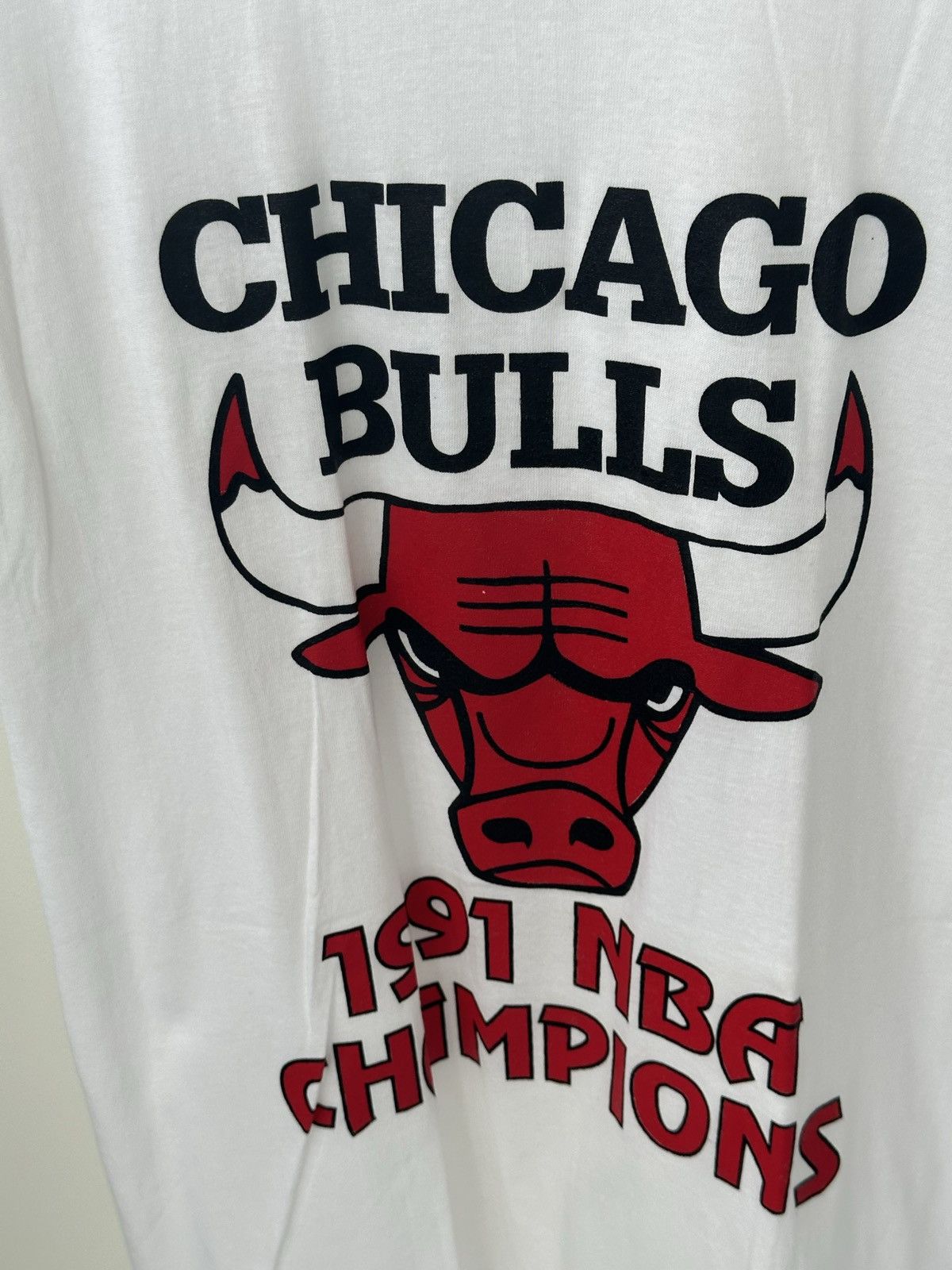 Vintage Chicago Bulls 1991 NBA Champions Size US L / EU 52-54 / 3 - 3 Thumbnail