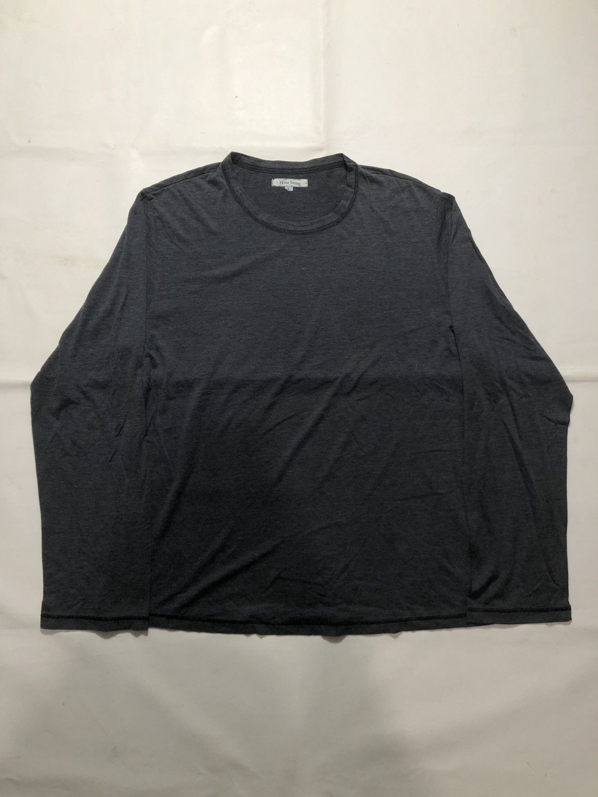 14th Addiction × Y's × Yohji Yamamoto Y’s For Living LongSleeve Blank Tee Size US L / EU 52-54 / 3 - 1 Thumbnail