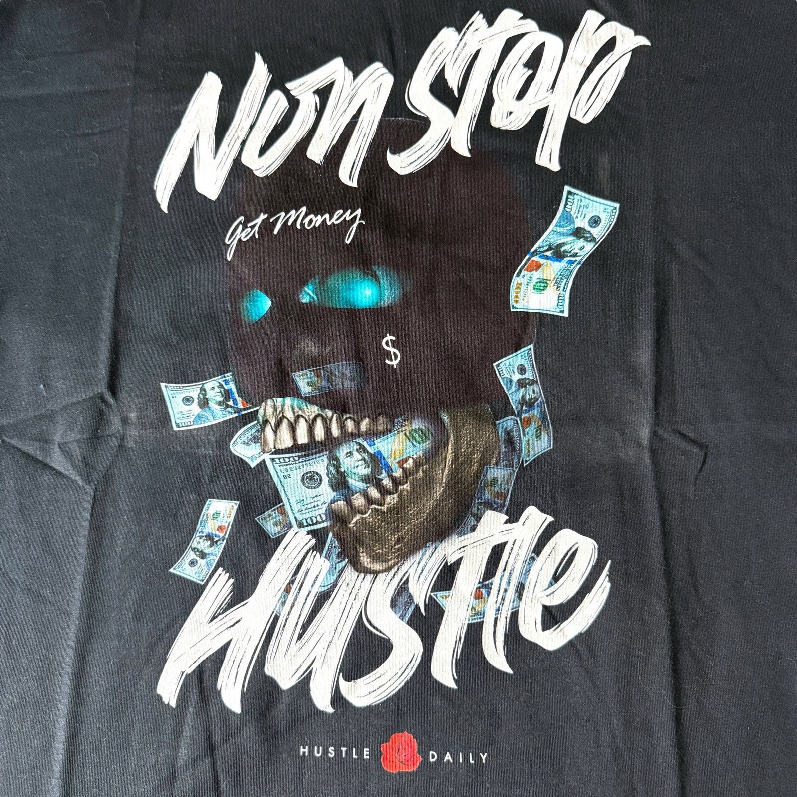 Other Hastamuerte Never Stop Hustling T-shirt Men’s L - Streetwear Size US L / EU 52-54 / 3 - 5 Thumbnail