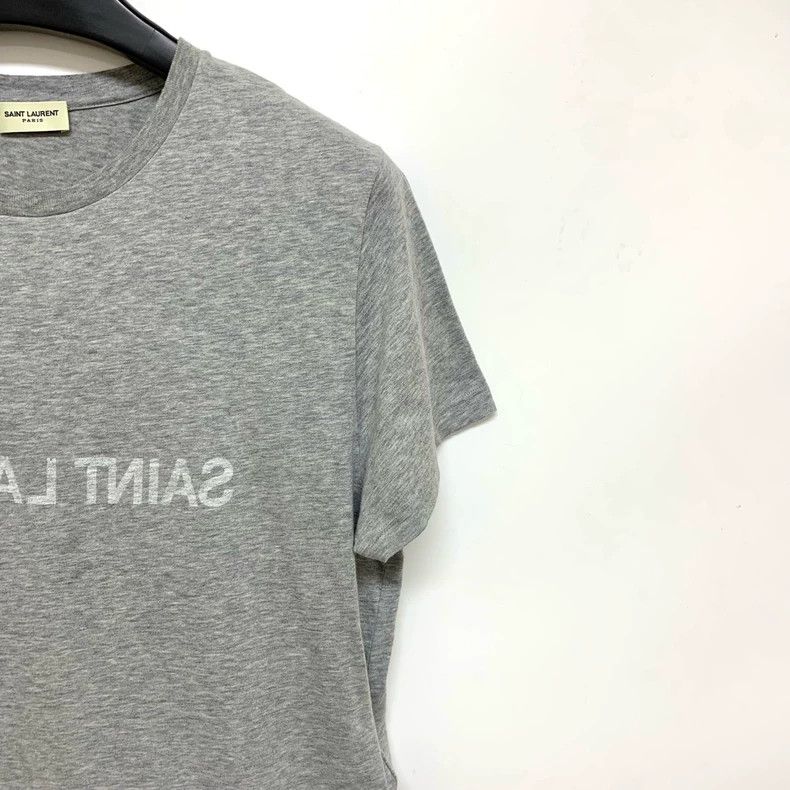 Saint Laurent Paris Saint Laurent Gray chest logo short sleeve 2504-Nextarrow Size US XXL / EU 58 / 5 - 8 Thumbnail