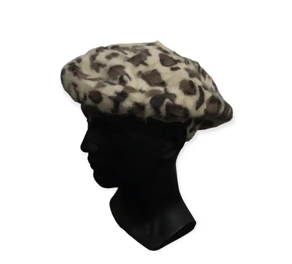 Japanese Brand Japanese Brand Leopard Design Beanie Hat Size ONE SIZE - 1 Thumbnail