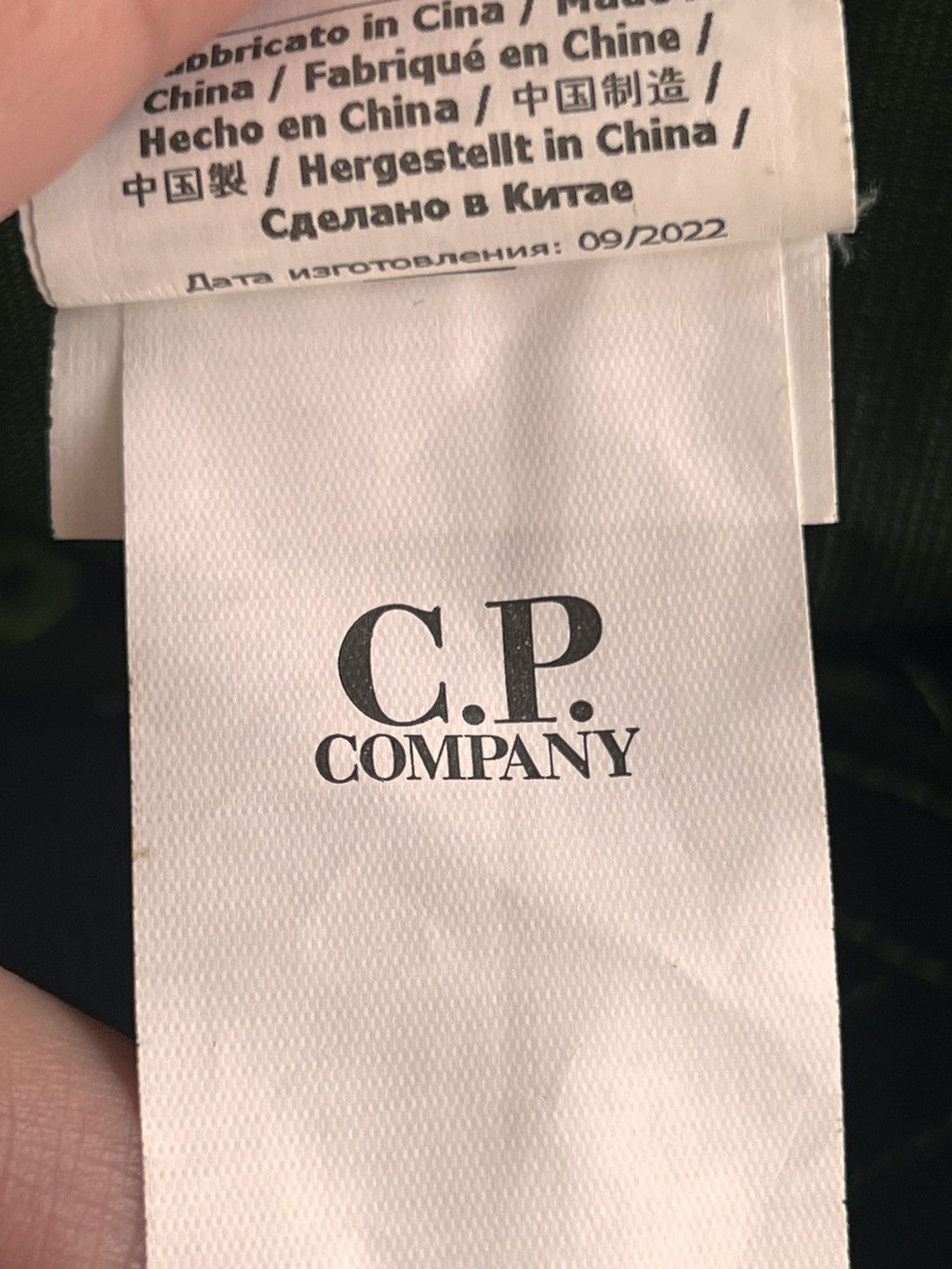 C.P. Company C.P. Company CHROME-R GOGGLE CAP glass hat cap green lime Size ONE SIZE - 25 Thumbnail