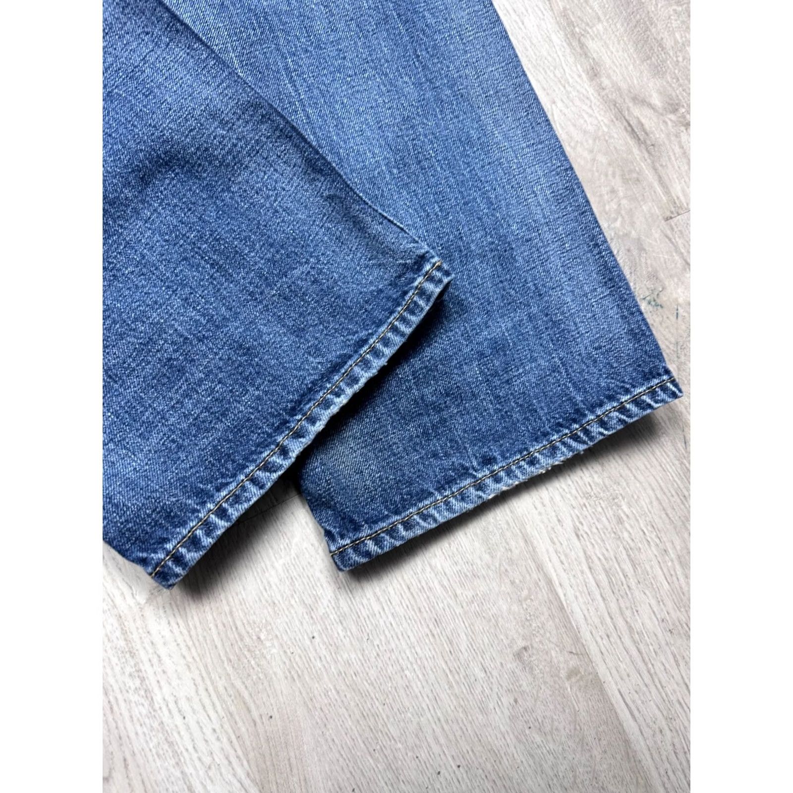 Vintage Armani Jeans Jeans Mens Denim Size 34 Blue Regular Straight 34 in Inseam 34 cm 84 cm 46 cm 22 cm Pants Pants Mens Denim Vintage No 34 Miscellaneous Size US 34 / EU 50 - 3 Thumbnail