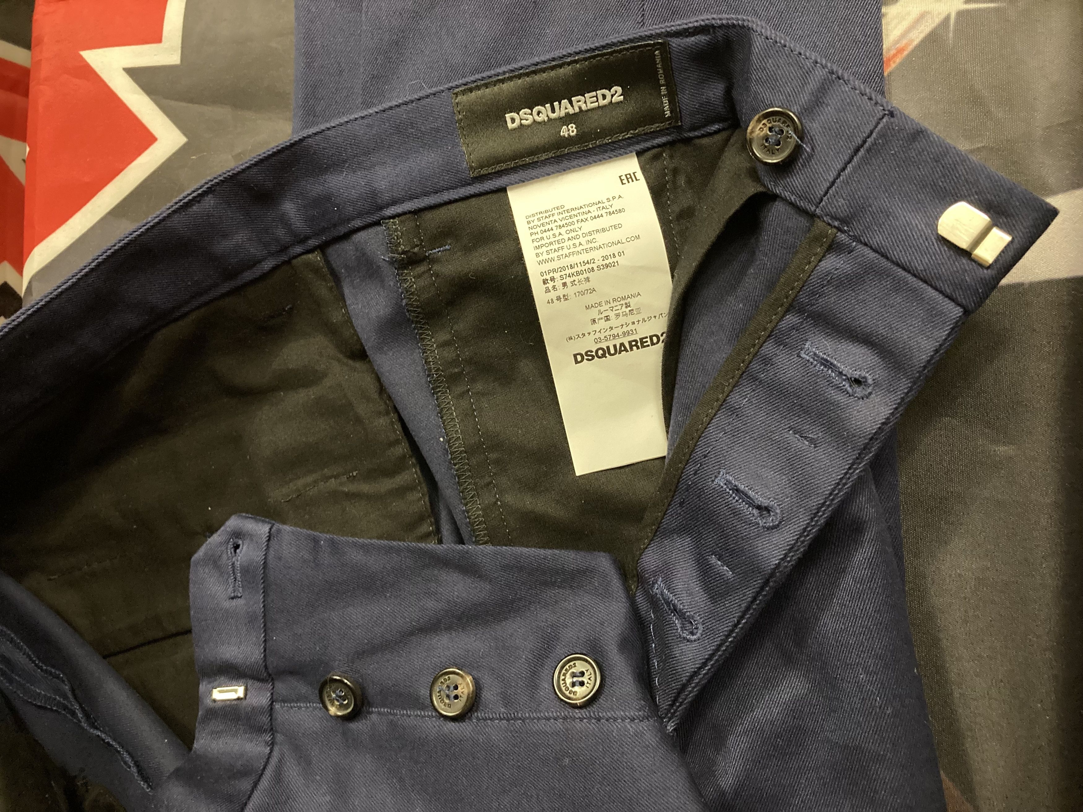 Dsquared2 DSQUARED2 PANTS SKINNY DAN FIT COOL GUY PANTS Size US 32 / EU 48 - 4 Thumbnail