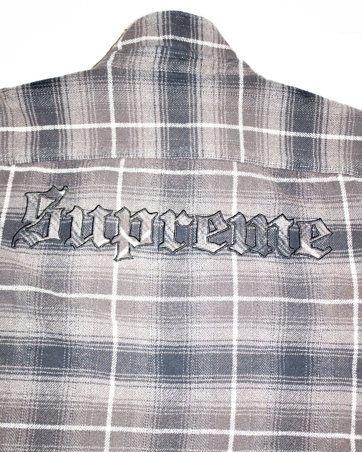 Supreme Supreme FW22 Shearling Lined Flannel Shirt Size US M / EU 48-50 / 2 - 3 Thumbnail