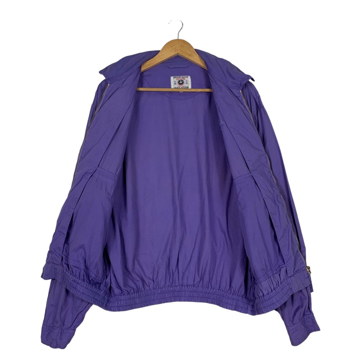 Japanese Brand New Port Sailing Club PRACT STUDIO Purple Jacket #1162-C53 Size US L / EU 52-54 / 3 - 11 Thumbnail