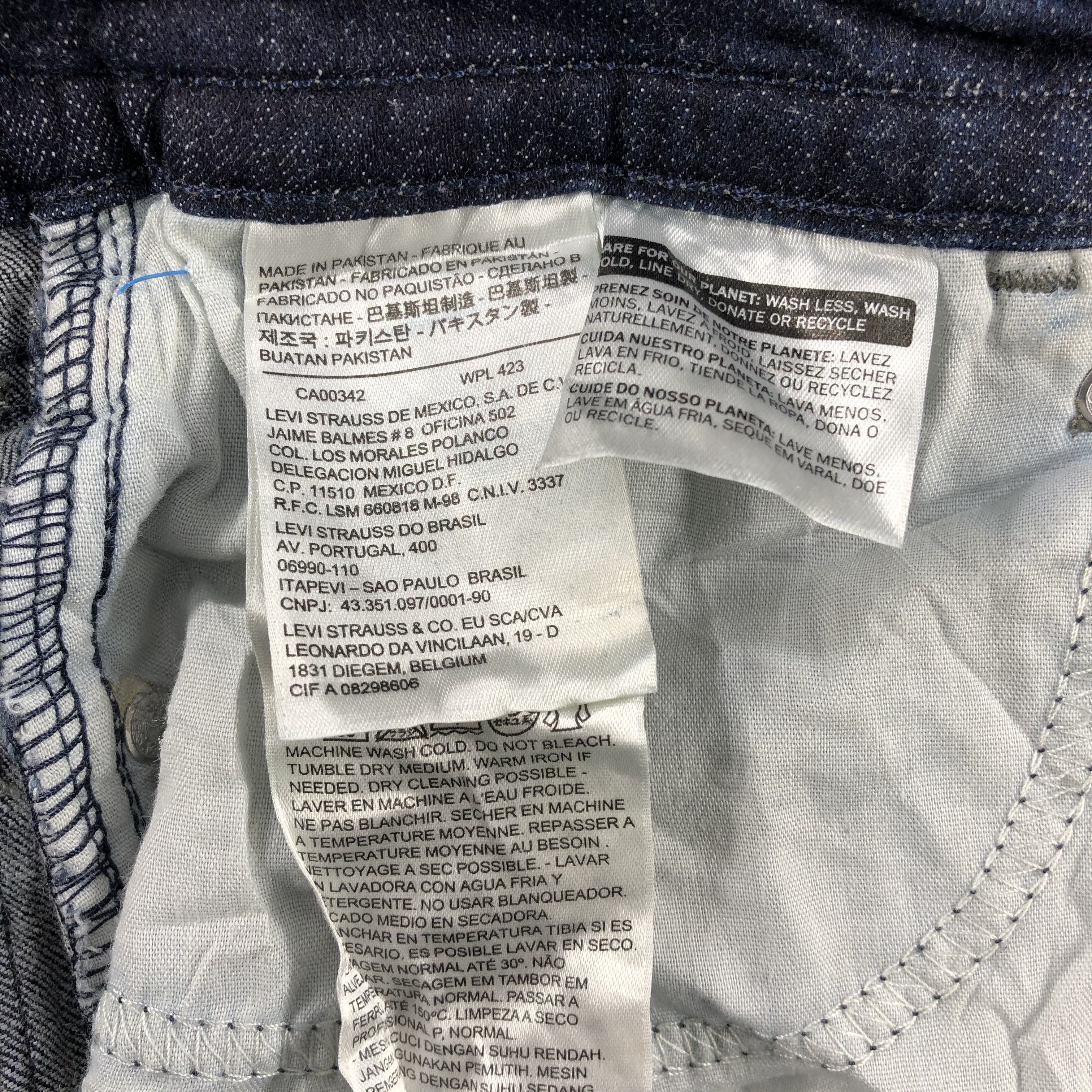 Levi's × Vintage Vintage Blue Wash Levis Jeans-J2138 Size US 32 / EU 48 - 11 Thumbnail