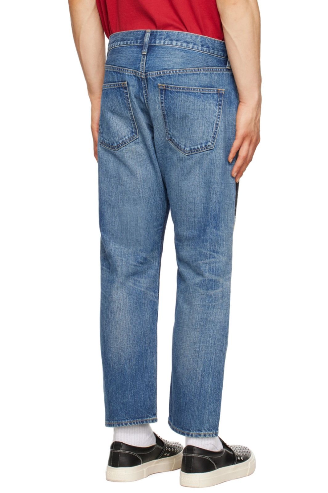 Junya Watanabe NEW XL Indigo Patchwork Jeans Andy Warhol Campbell Soup Size US 34 / EU 50 - 3 Thumbnail