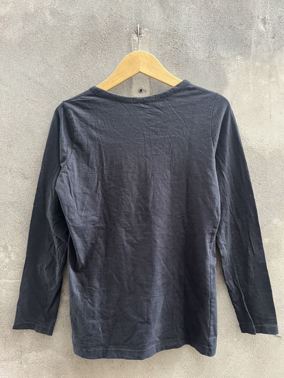 Hysteric Glamour × If Six Was Nine × Le Grande Bleu (L.G.B.) 2000s BANGBANG - Monochrome Artistic Face Sketch Henley Size US XL / EU 56 / 4 - 11 Thumbnail