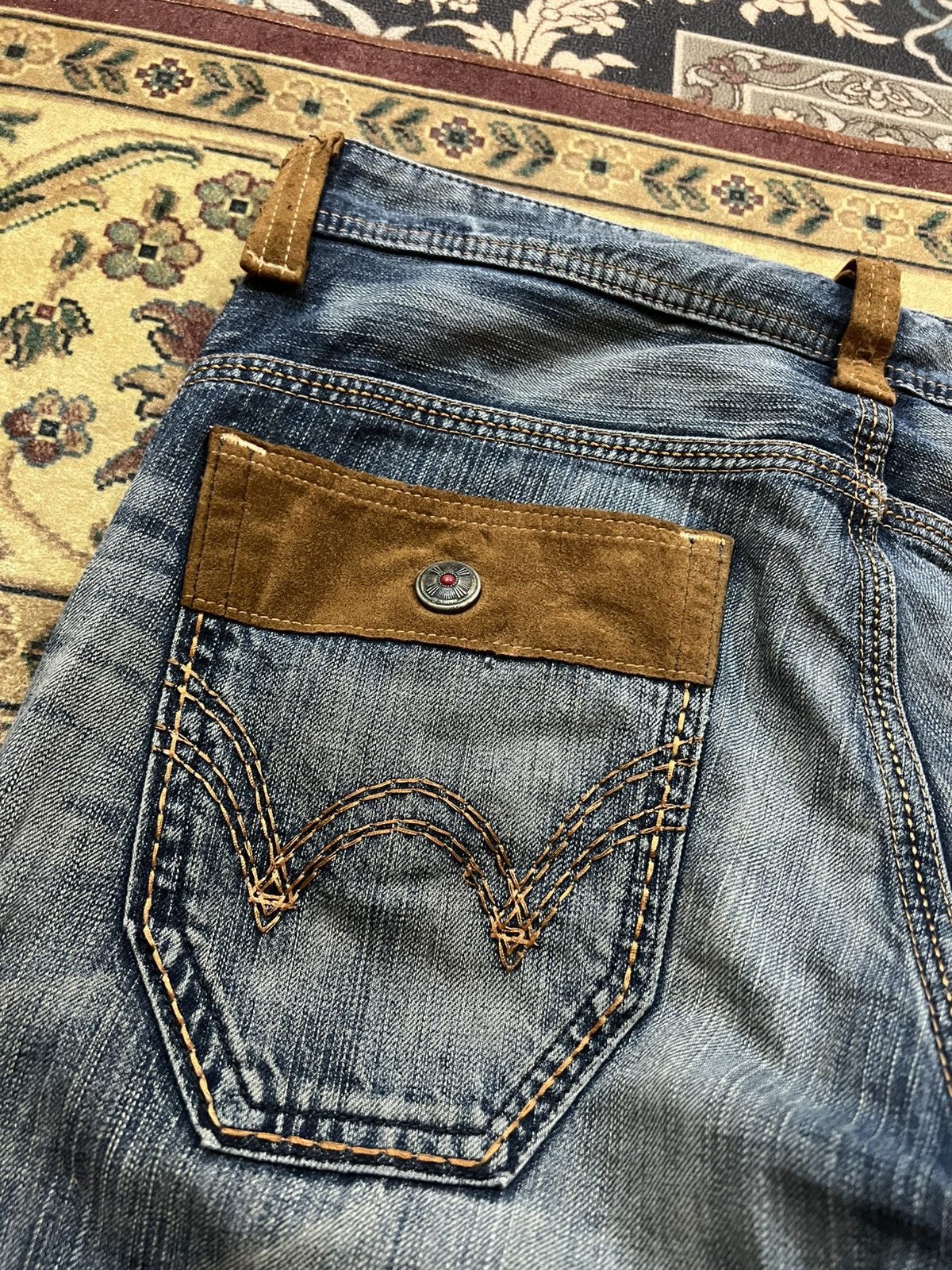 Edwin EDWIN EXCLUSIVE VINTAGE XV DISTRESSED BUSH PANTS JEANS Size US 36 / EU 52 - 18 Thumbnail