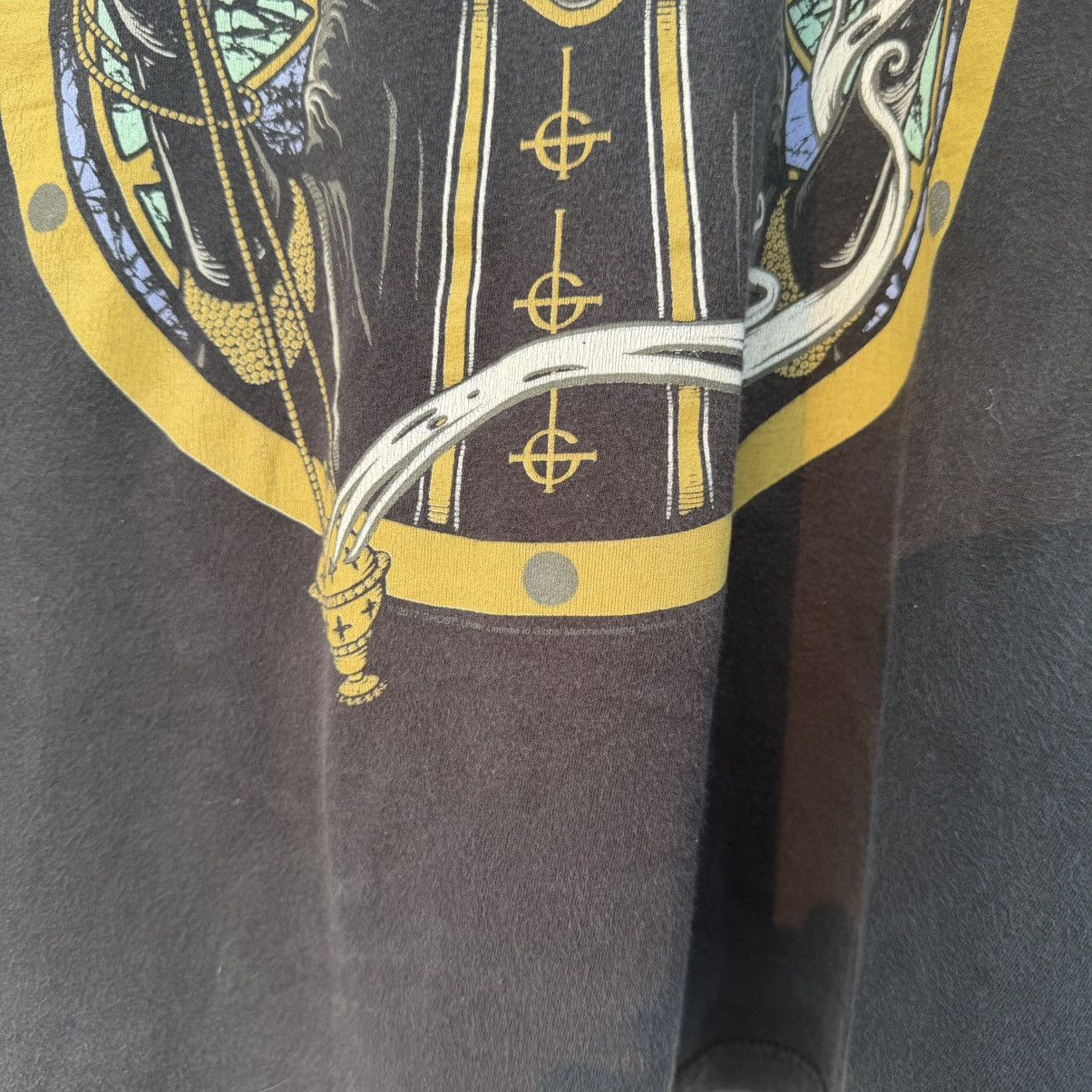 Band Tees Ghost Papa Emeritus Stained Glass Graphic Band Tee Size US L / EU 52-54 / 3 - 3 Thumbnail