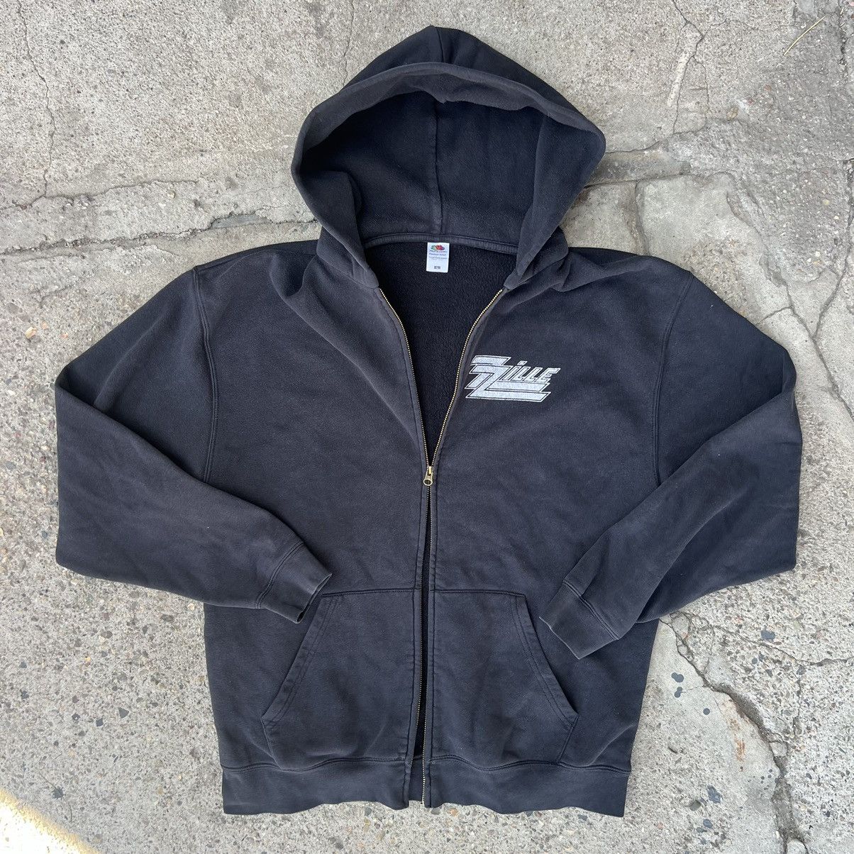 Band Tees × Vintage Vintage 90s Motorhead zip Hoodie England Heavy Metal Black Size US L / EU 52-54 / 3 - 2 Thumbnail